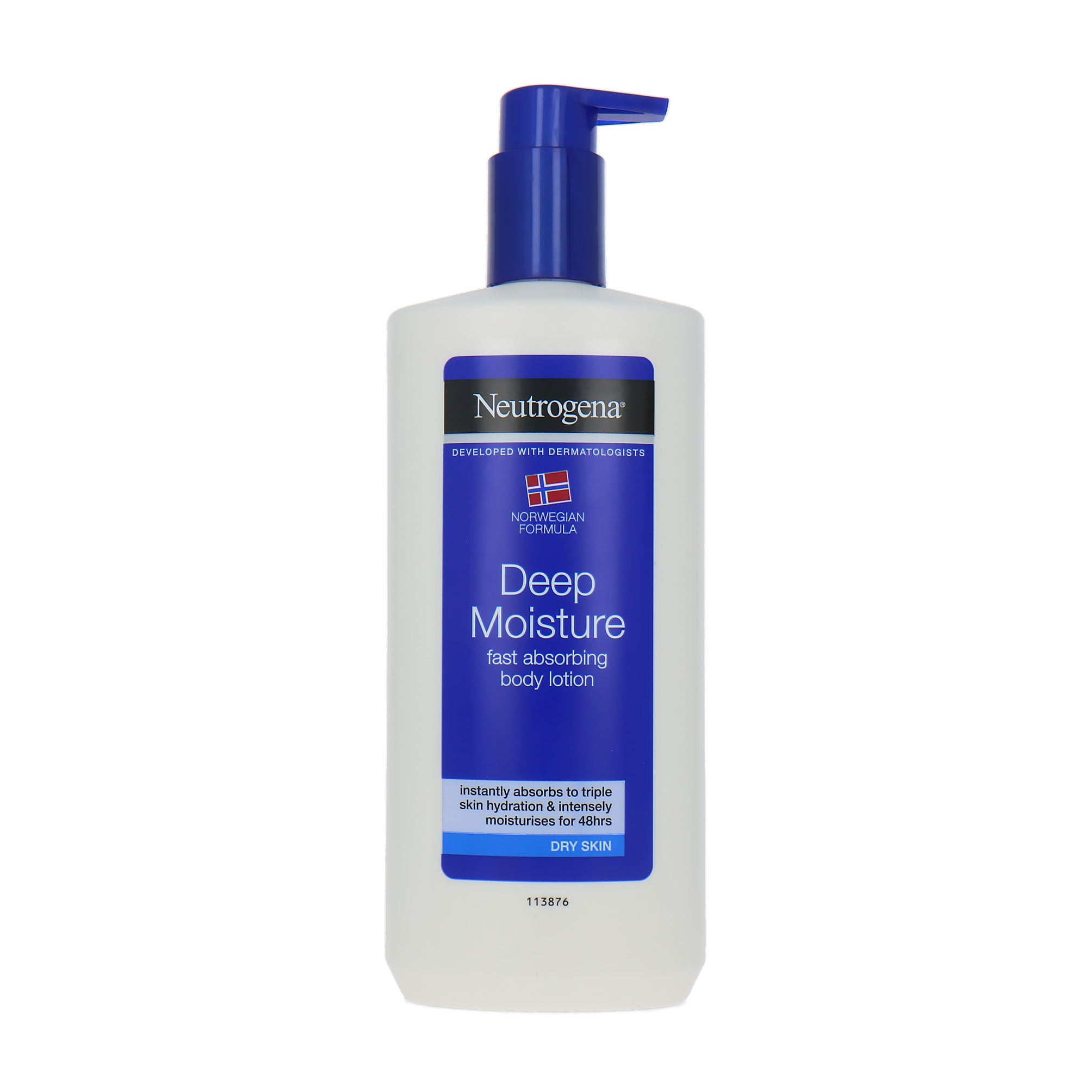 Neutrogena Deep Moisture Fast Absorbing Body Lotion - 400 ml (voor droge huid)