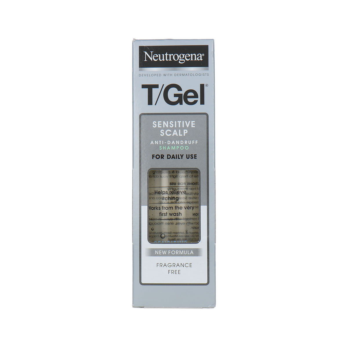 Neutrogena T/Gel Sensitive Scalp Fragrance Free Shampoo - 125 ml (anti-roos)