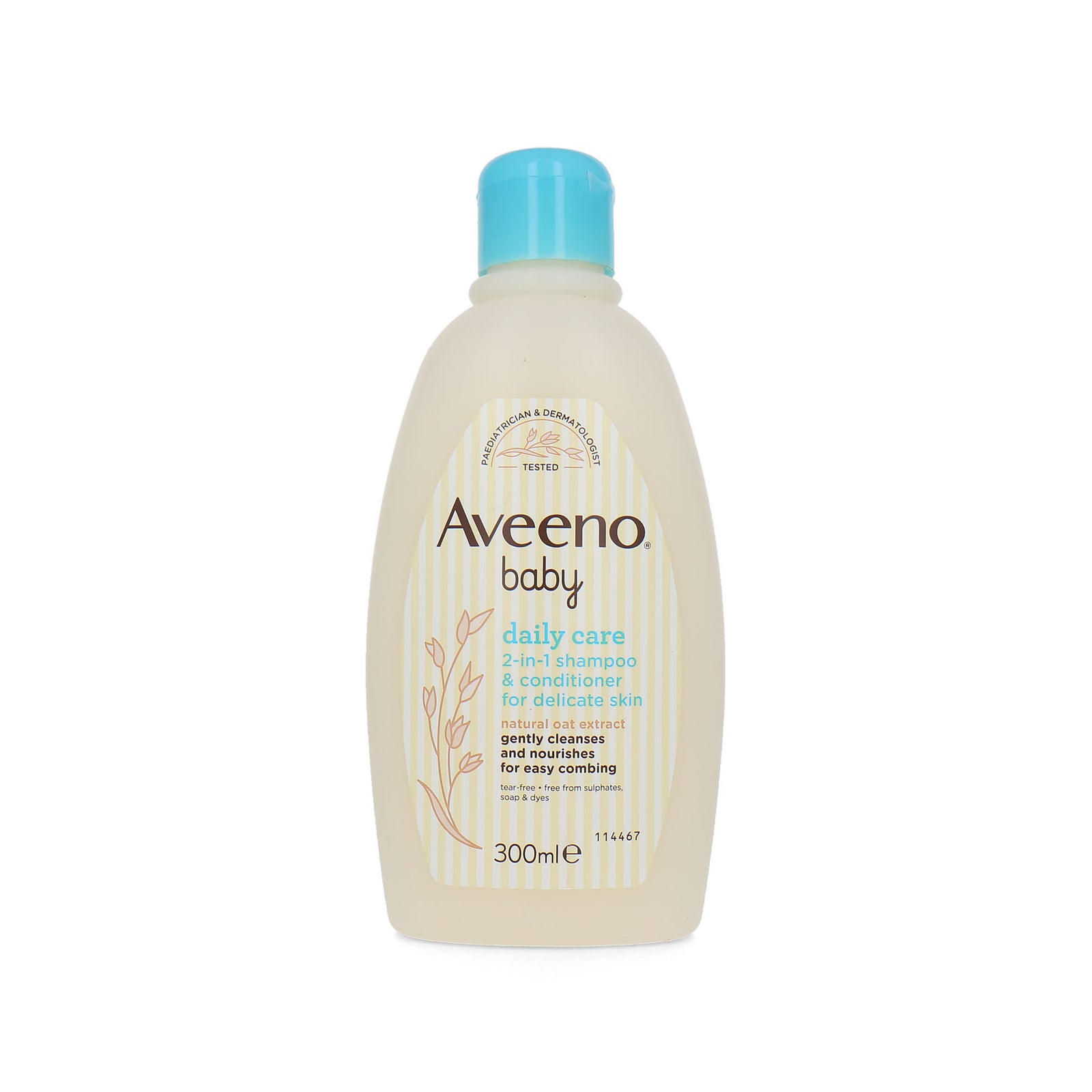 Aveeno Baby Daily Care 2-in-1 Shampoo & Conditioner - 300 ml