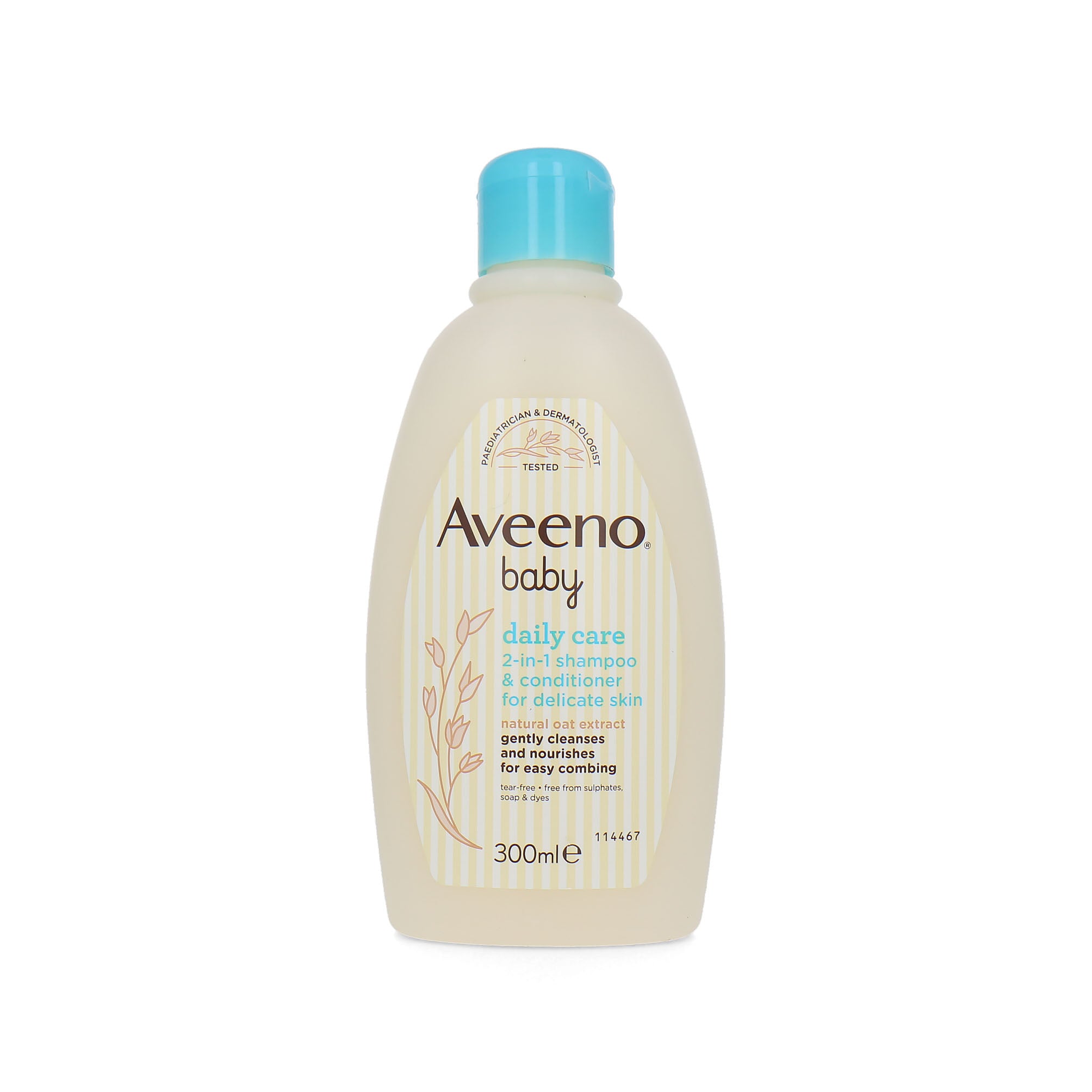 Aveeno Baby Daily Care 2-in-1 Shampoo & Conditioner - 300 ml