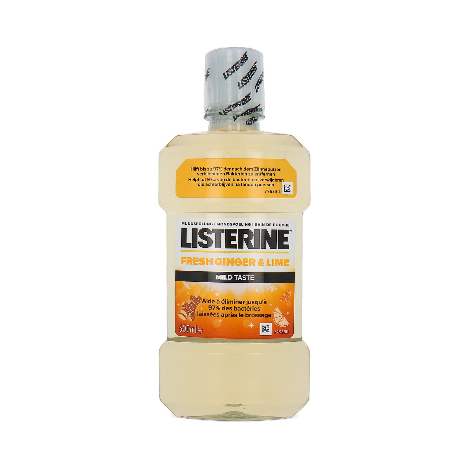 Listerine Fresh Ginger & Lime Mundspülung - 500 ml