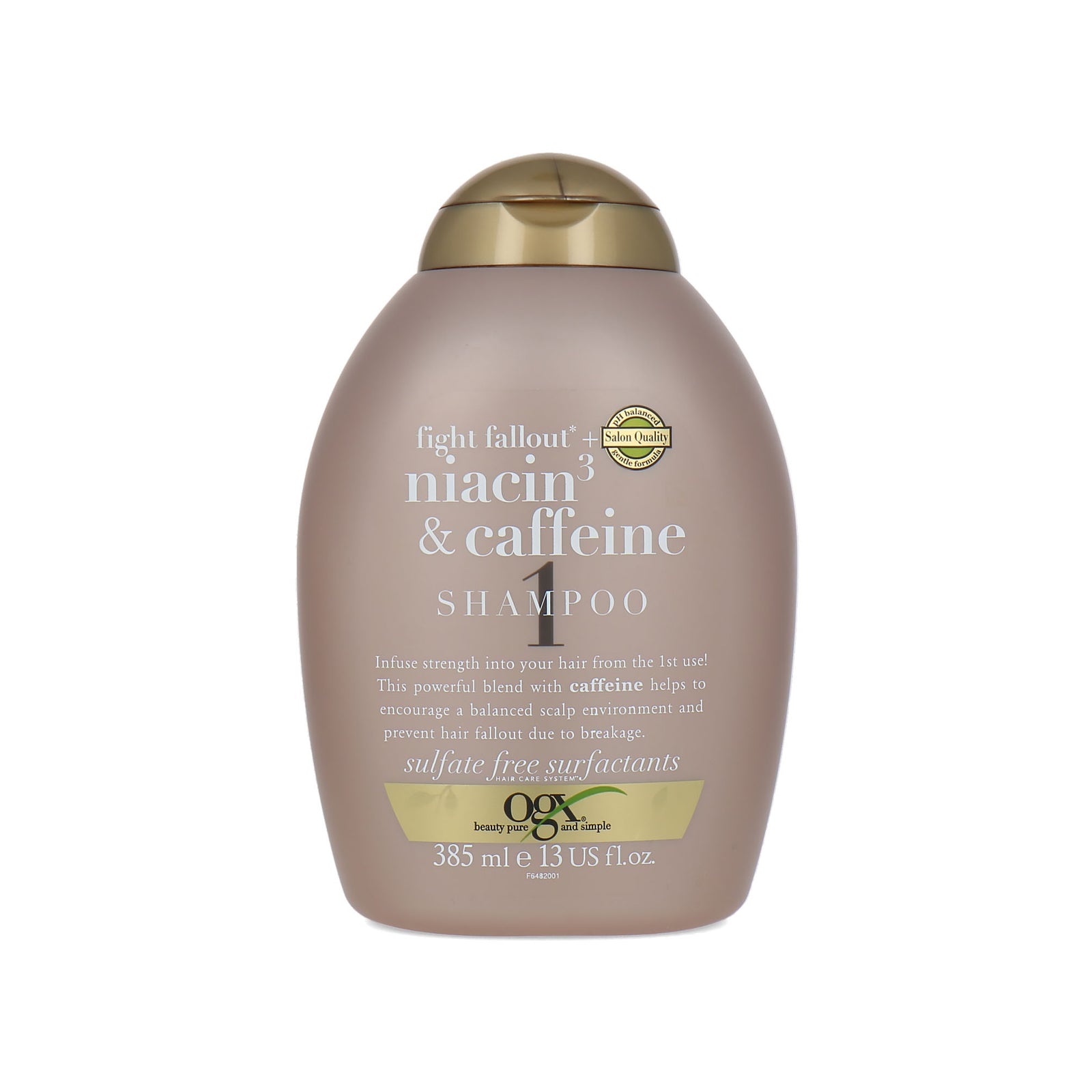 OGX Niacin³ & Caffeine Shampoo - 385 ml