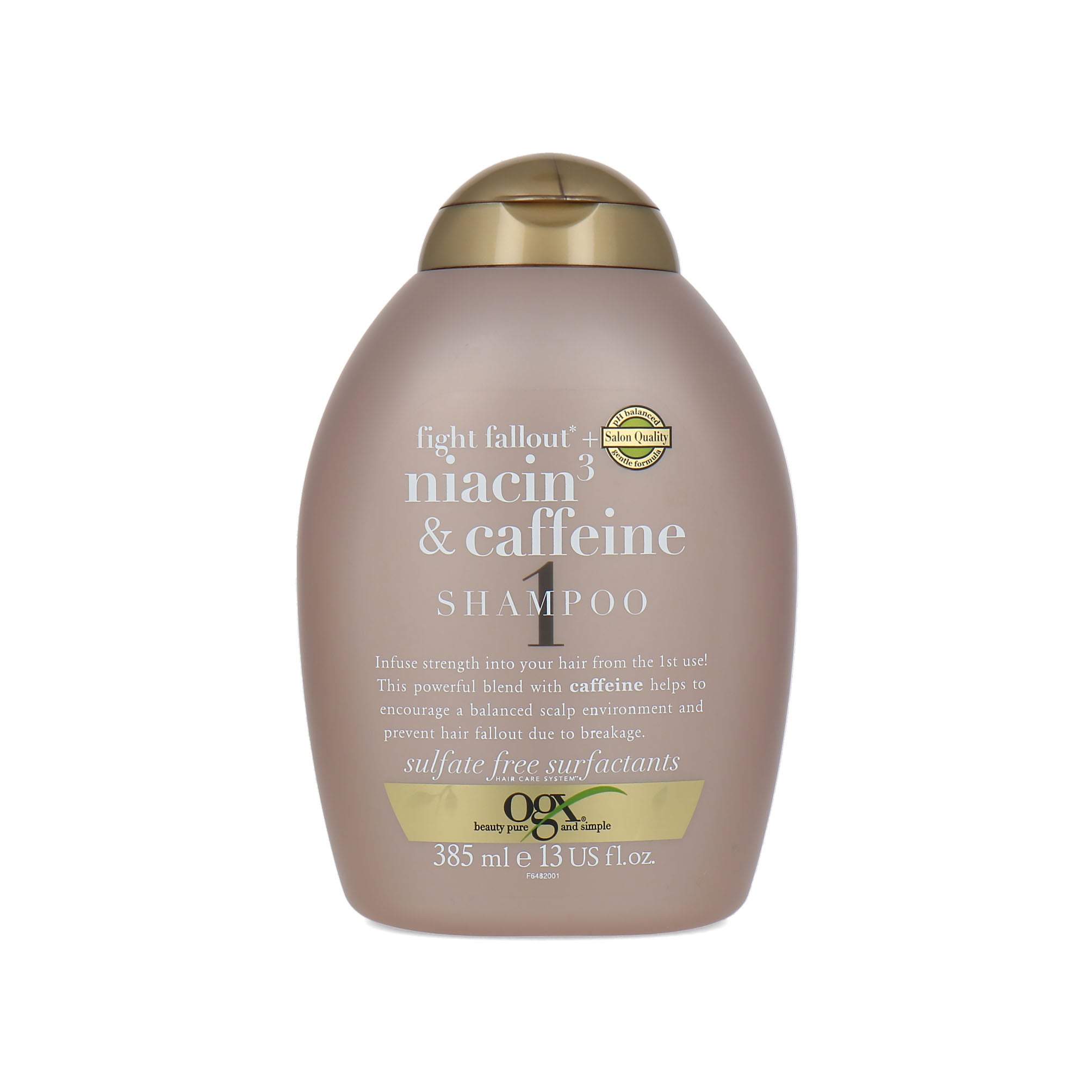 OGX Niacin³ & Caffeine Shampoo - 385 ml