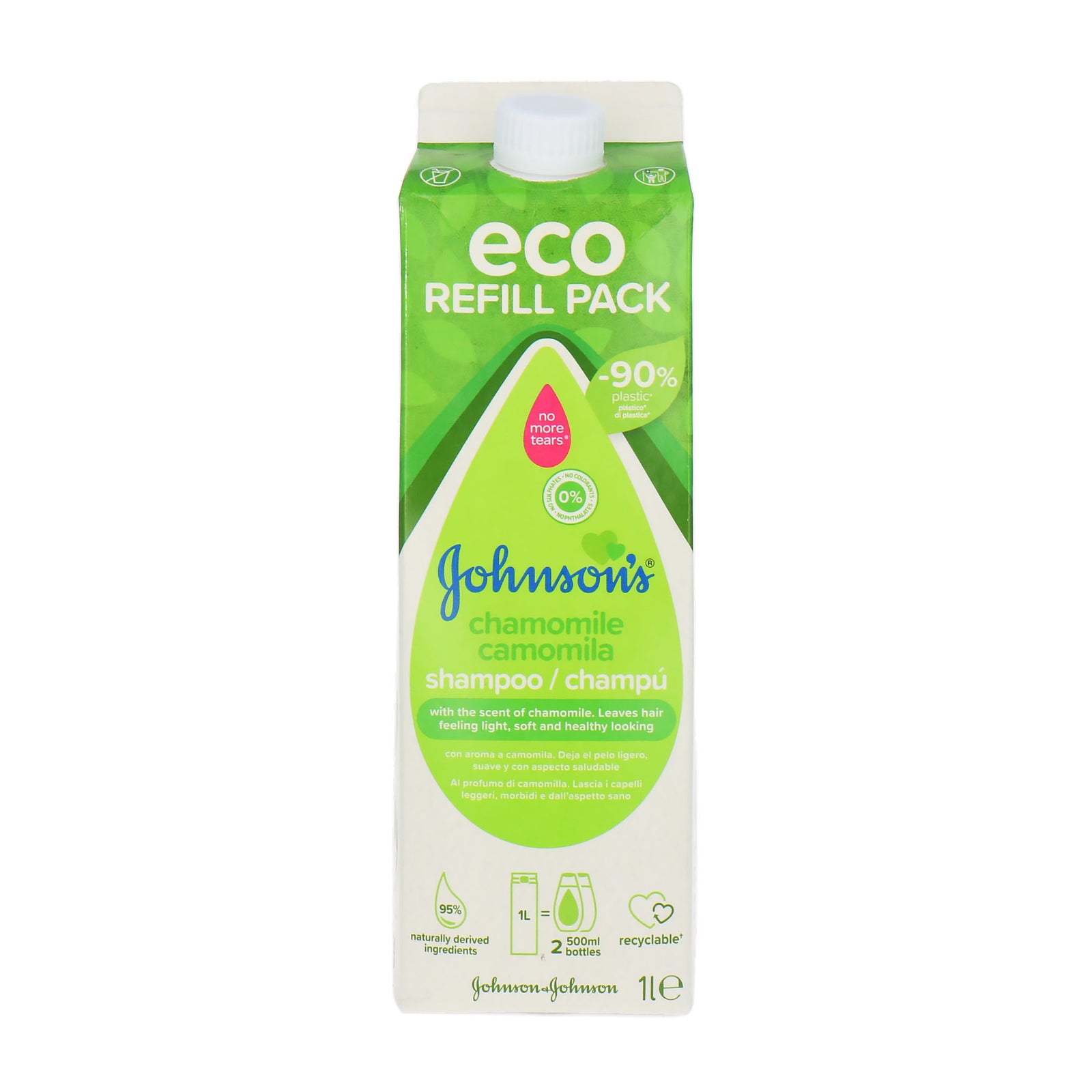 Johnson's Eco Refill Pack No More Tears Chamomile - 1000 ml