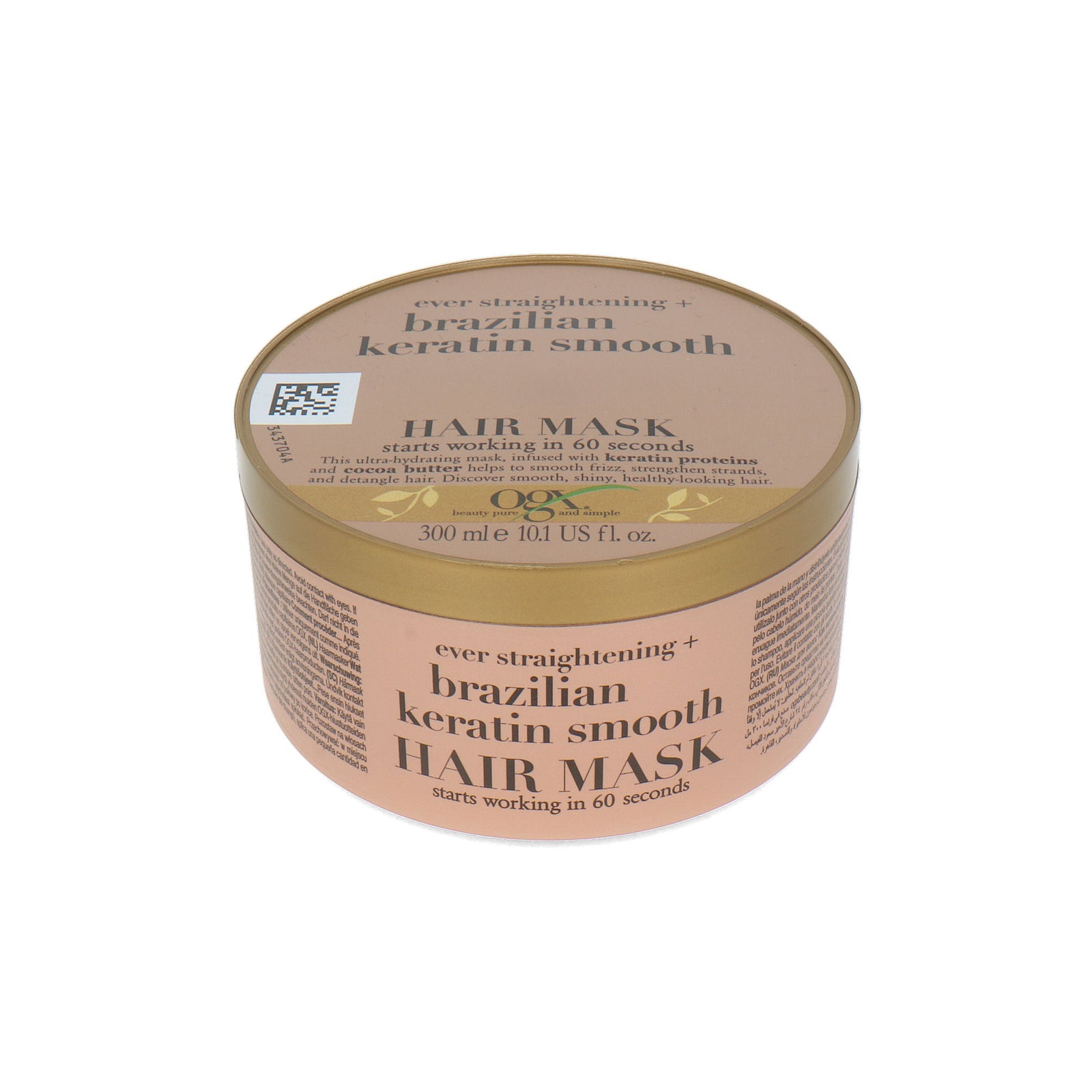 OGX Brazilian Keratin Smooth Ever Straightening Hair Mask - 300 ml