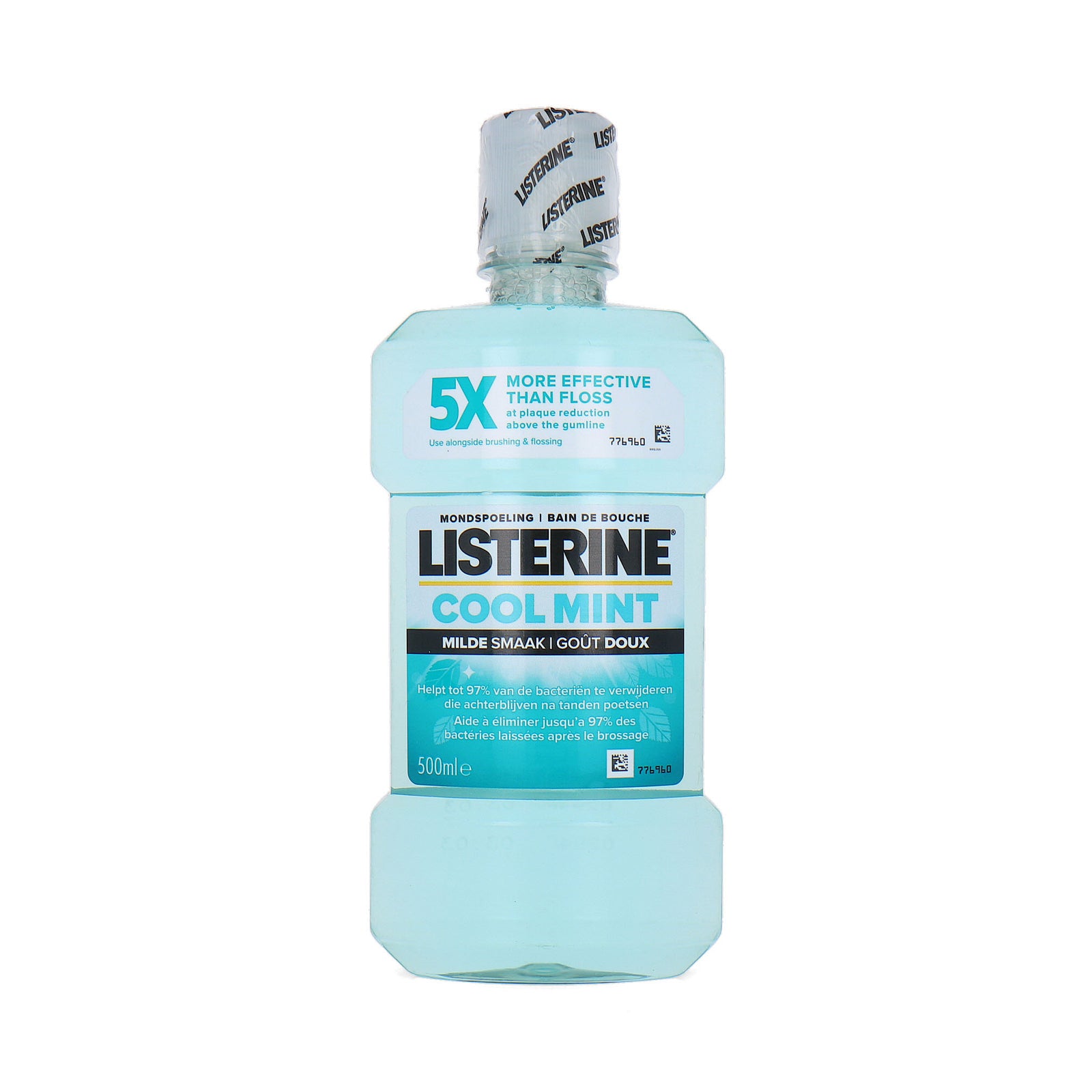 Listerine Cool Mint Moutwash Milde Taste - 500 ml