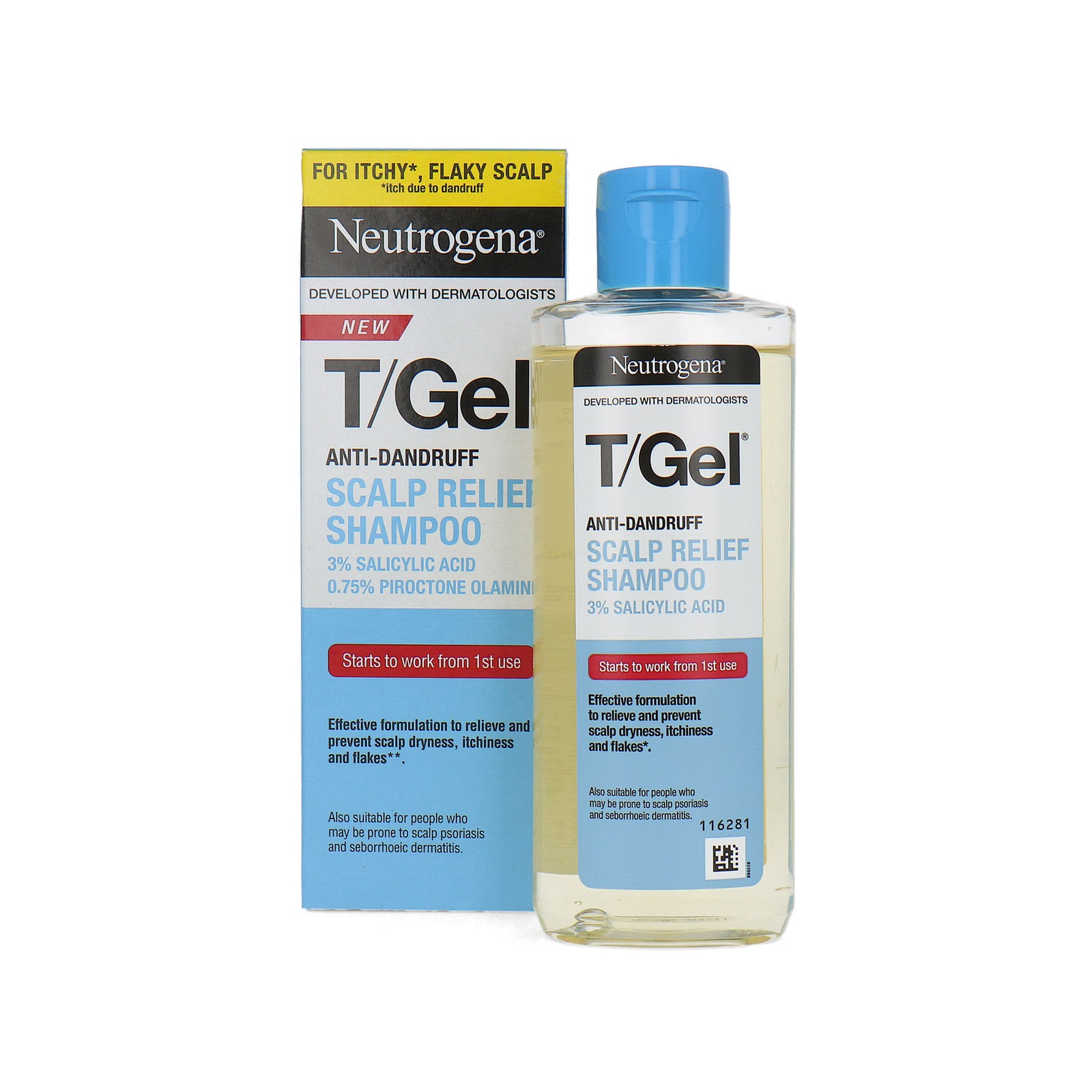 Neutrogena T/Gel Anti-Dandruff Scalp Relief Shampoo - 150 ml