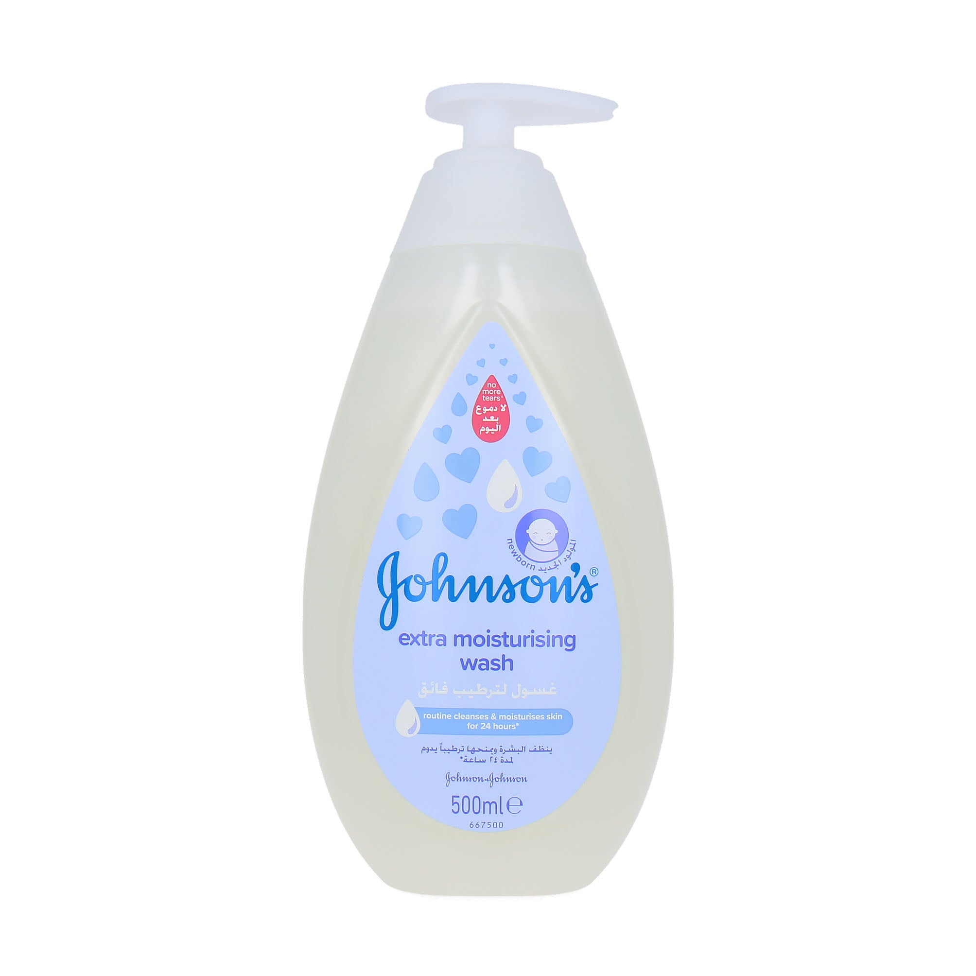 Johnson's Extra Moisturising Wash - 500 ml