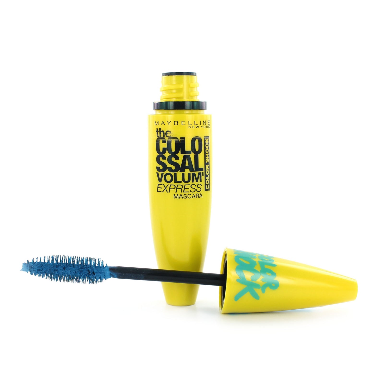 Maybelline Volum'Express The Colossal Color Shock Mascara - Electric Teal