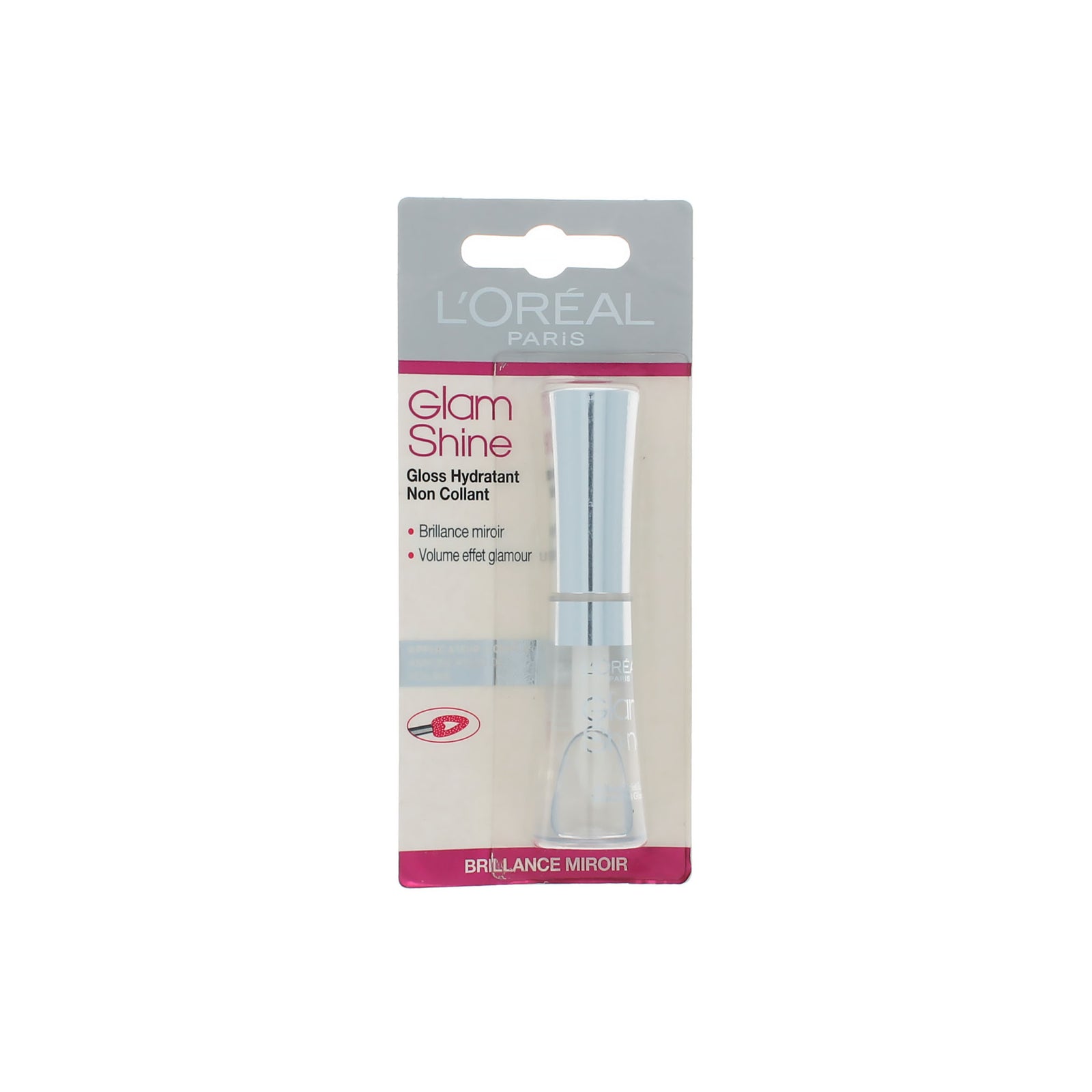 L'Oréal Glam Shine Lipgloss - 01 Clear Crystal