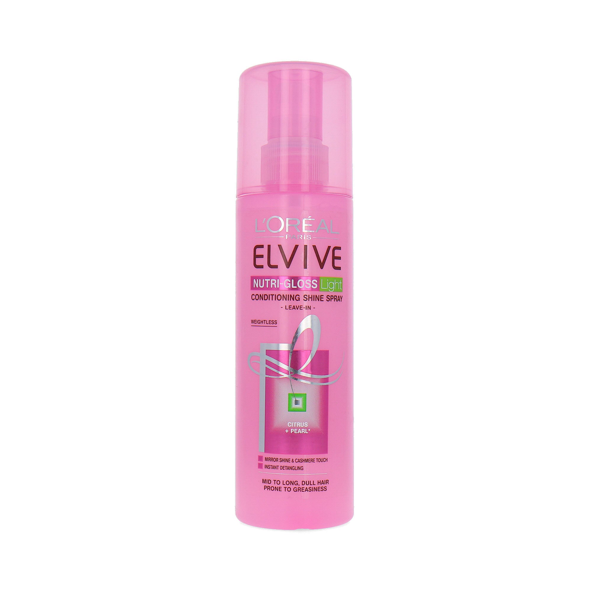 L'Oréal Elvive Nutri-Gloss Light Conditioning Shine Spray - 200 ml