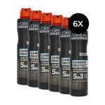 L'Oréal Men Expert Carbon Protect Deodorant Spray - 6 x 250 ml