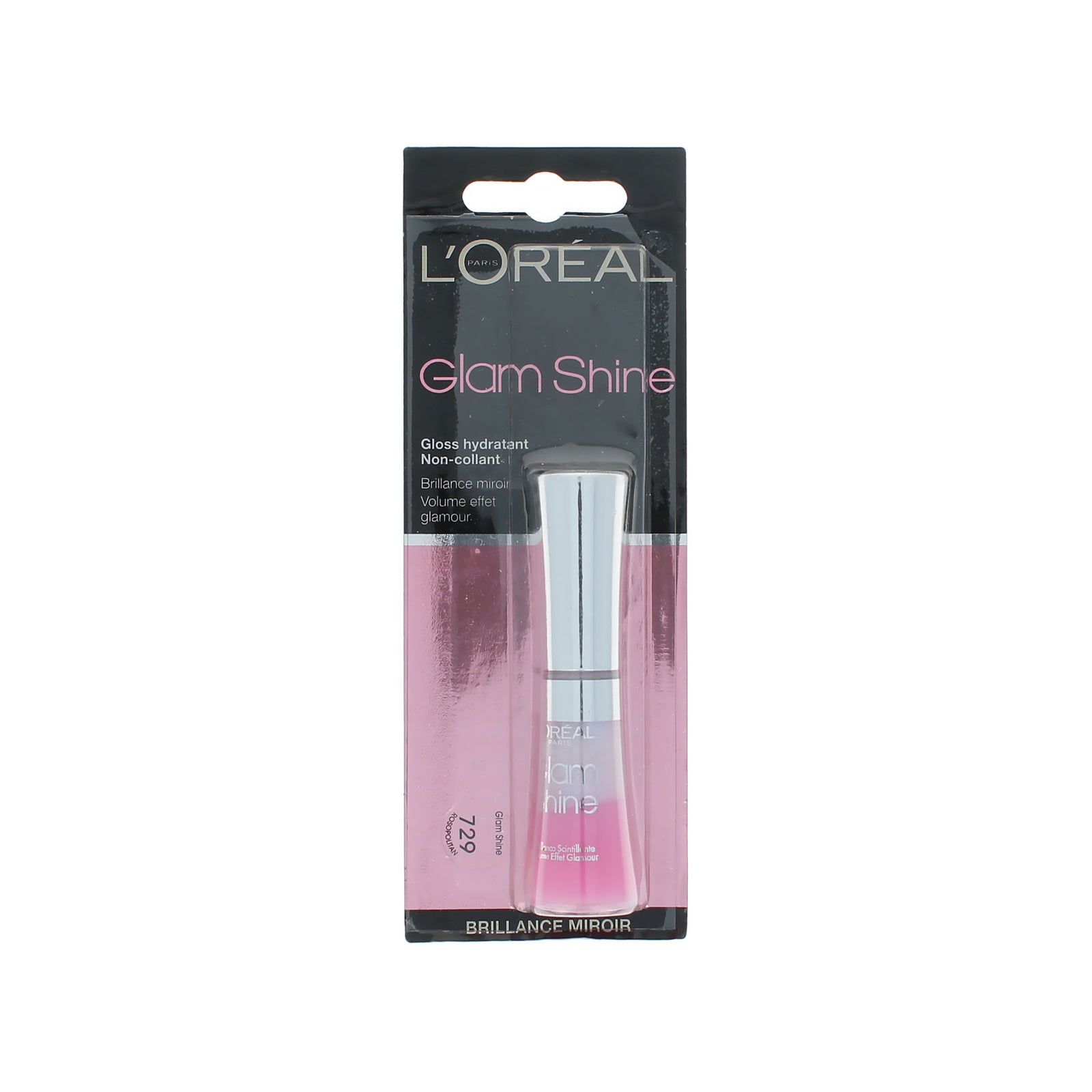L'Oréal Glam Shine Lipgloss - 729 Rosopolitan