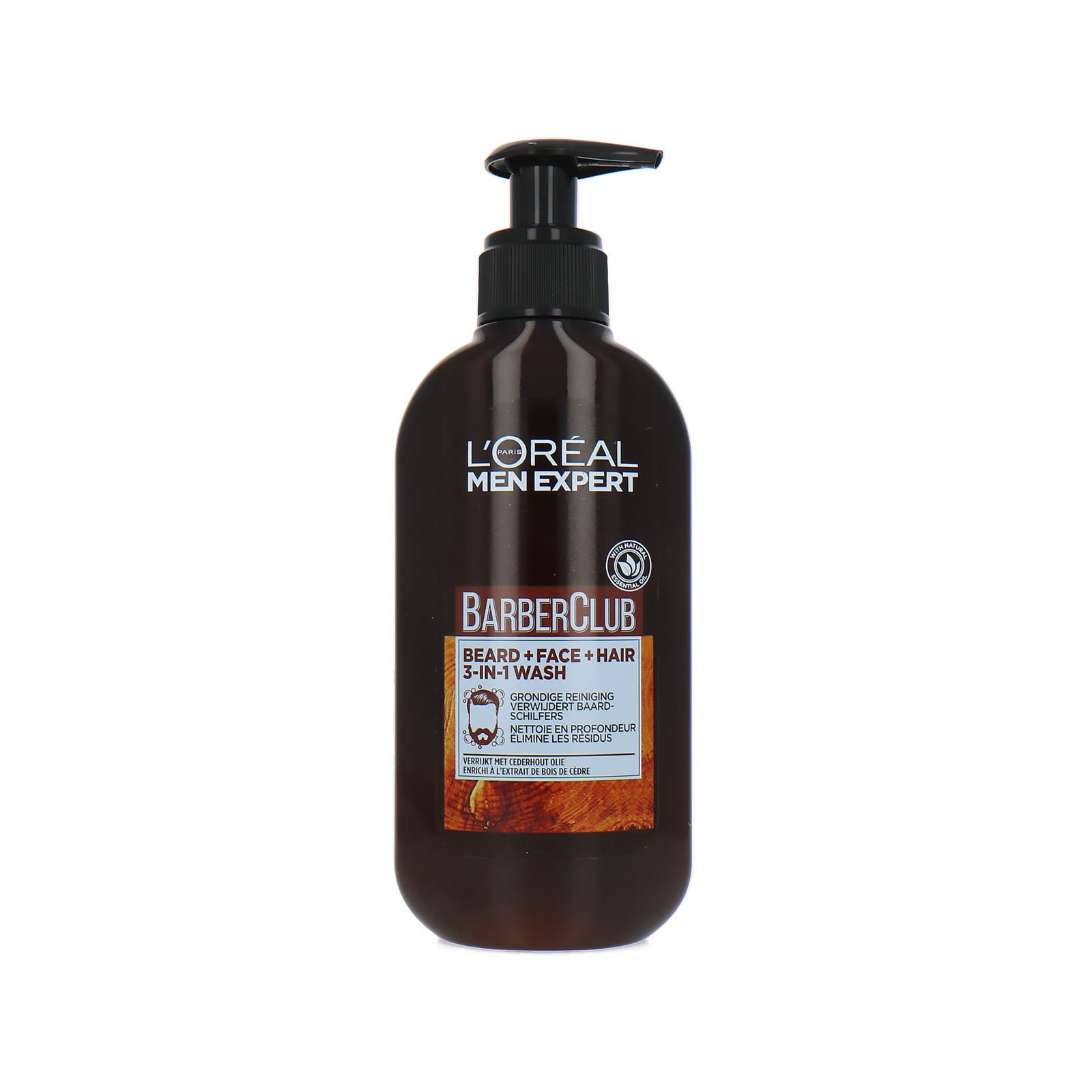 L'Oréal Men Expert Barber Club Beard + Face + Hair Wash - 200 ml