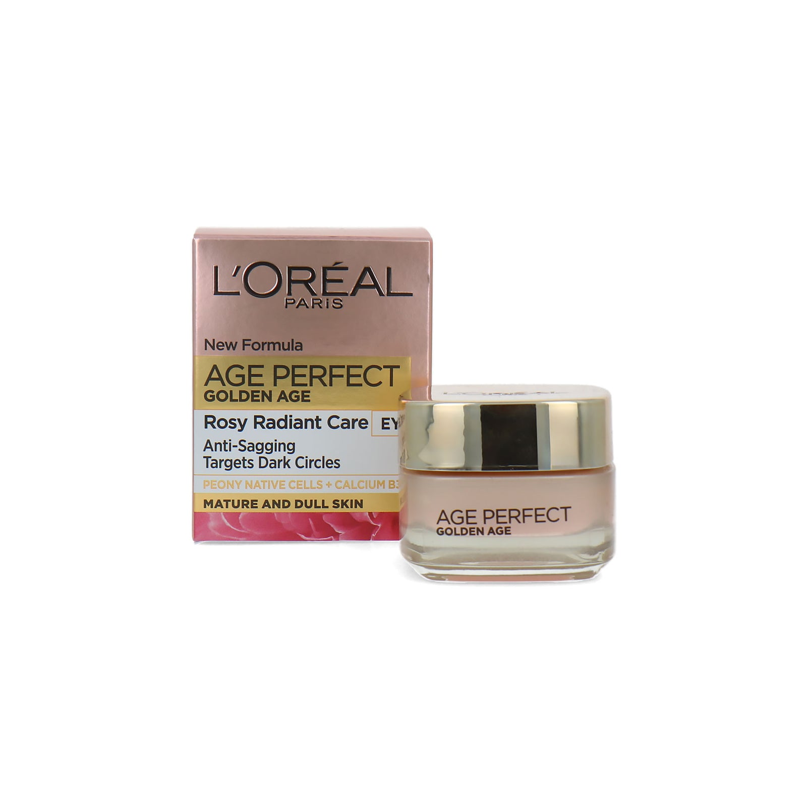 L'Oréal Age Perfect Golden Age Rosy Radiant Care Anti-Sagging Oogcrème - 15 ml (60+)
