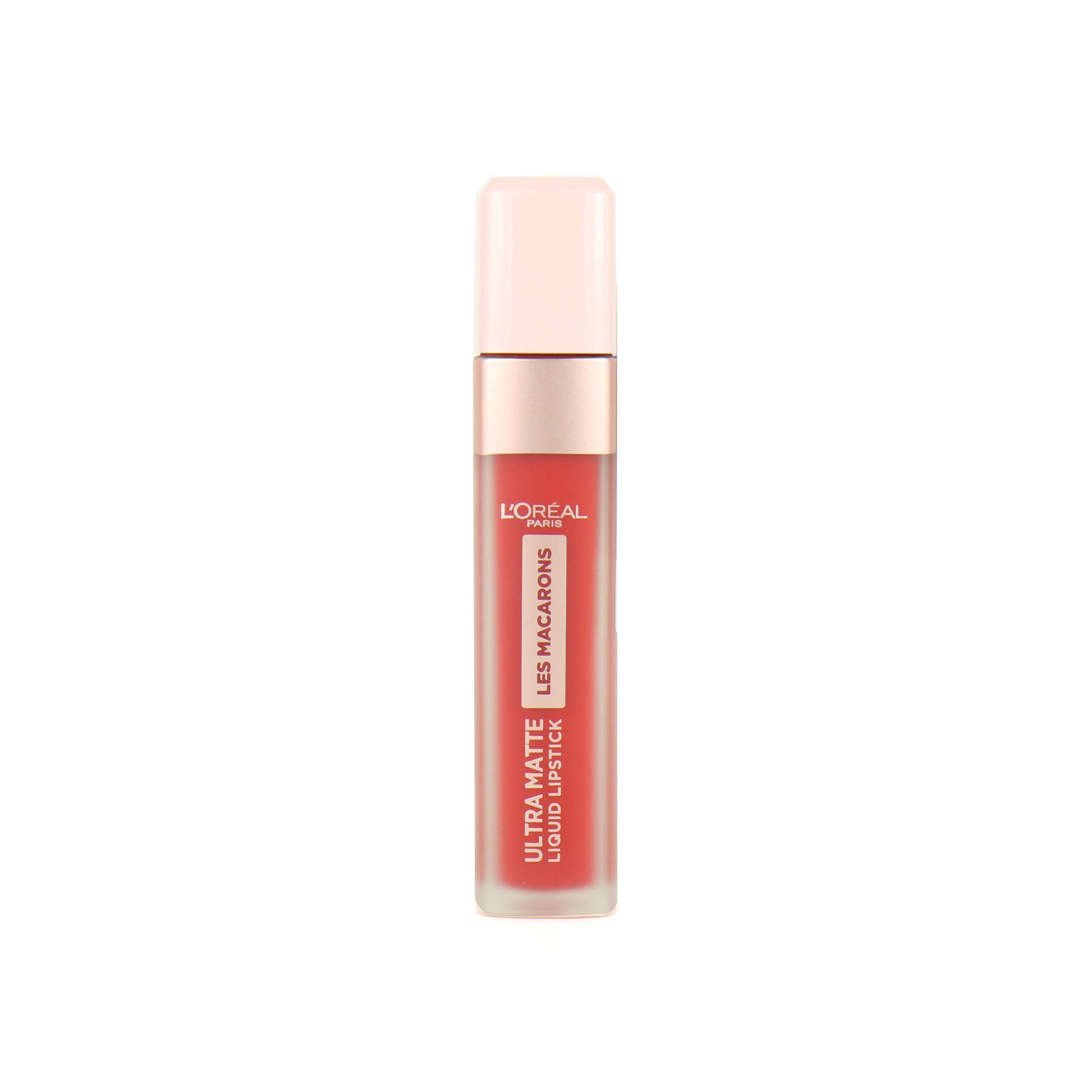 L'Oréal Les Macarons Ultra Matte Liquid Lipstick - 826 Mademoiselle Mango