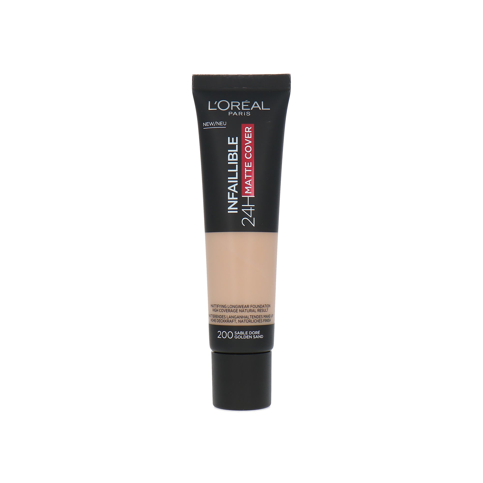 L'Oréal Infallible 24H Matte Cover Foundation - 200 Golden Sand