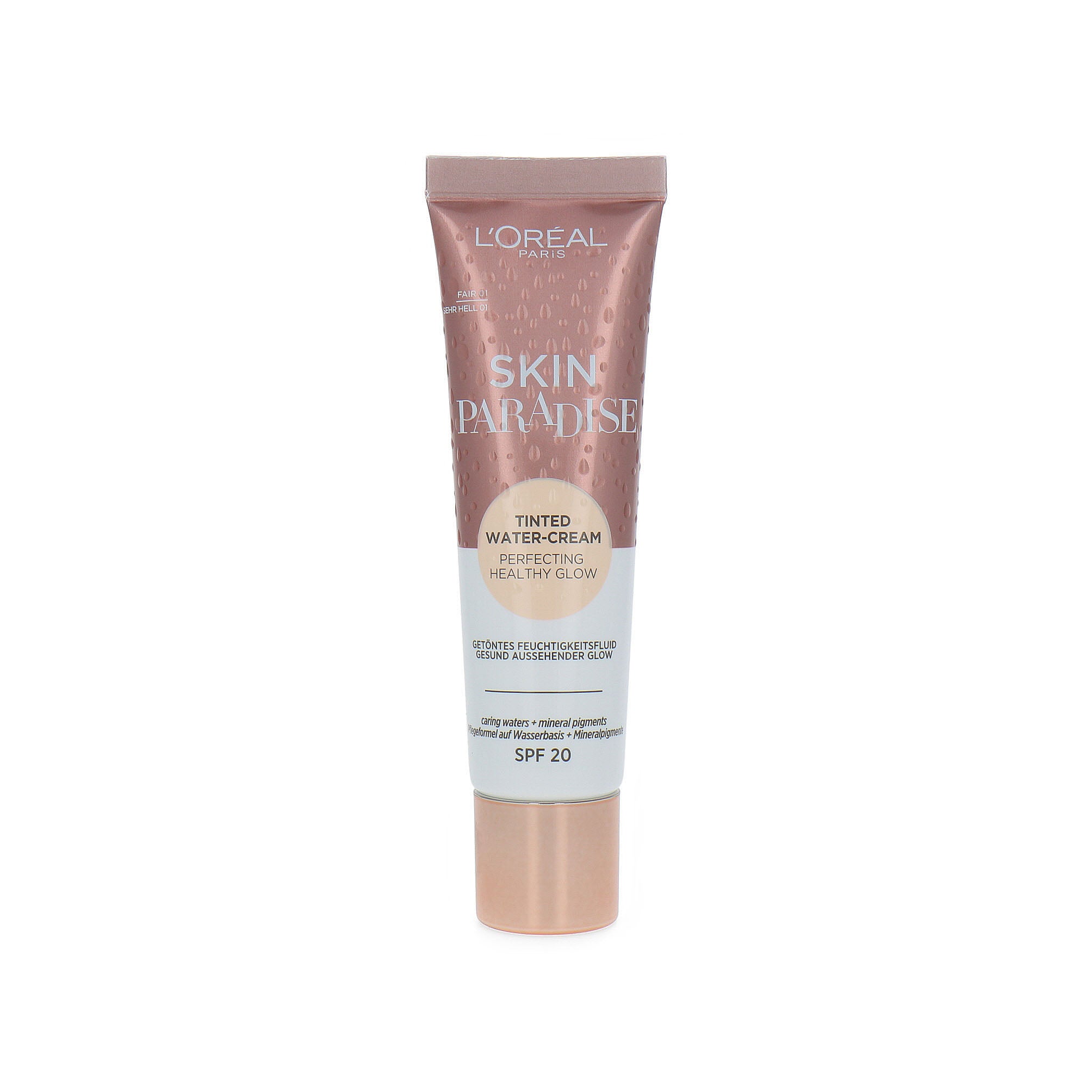 L'Oréal Skin Paradise Tinted Water-Cream - 01 Fair