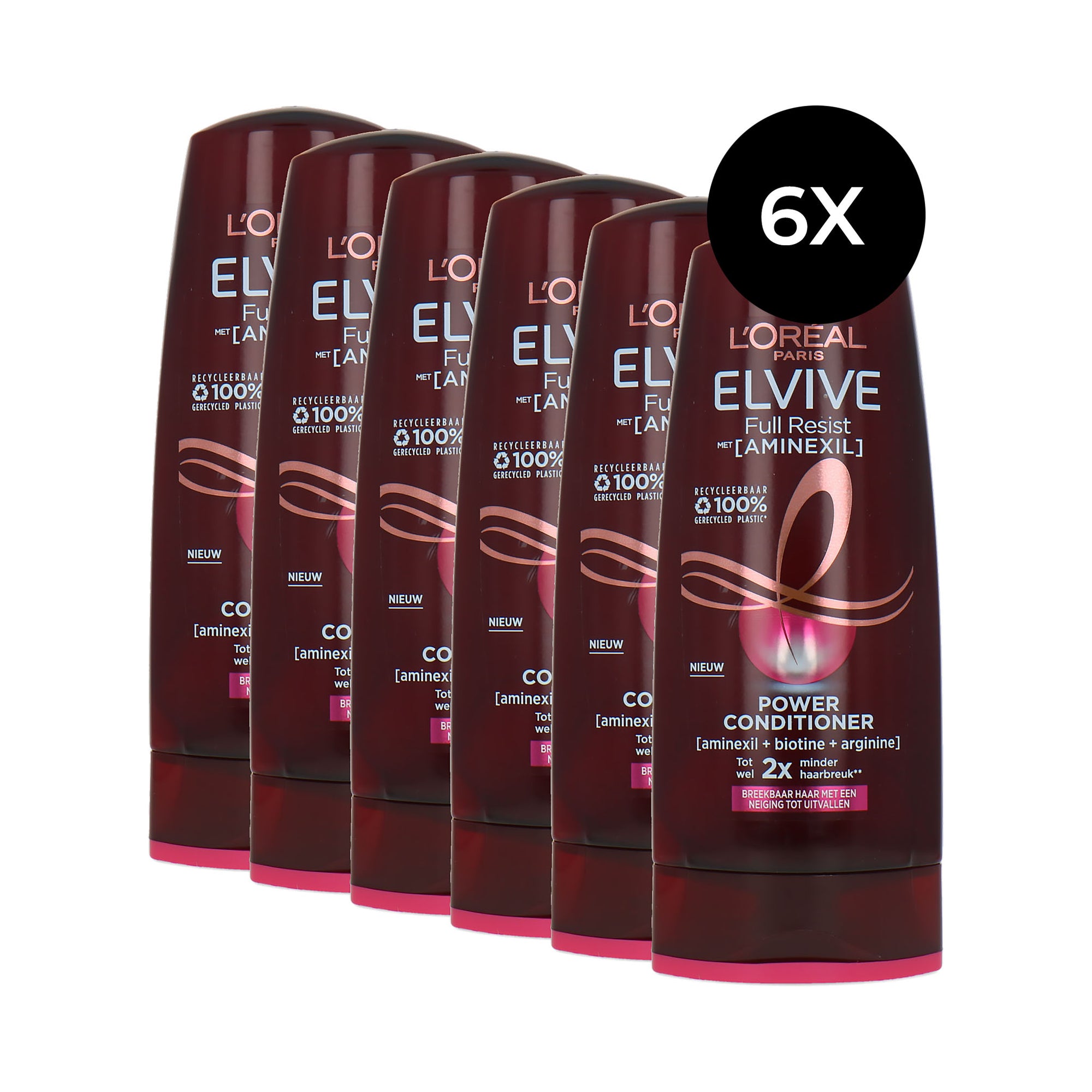L'Oréal Elvive Full Resist Condtioner - 6 x 200 ml