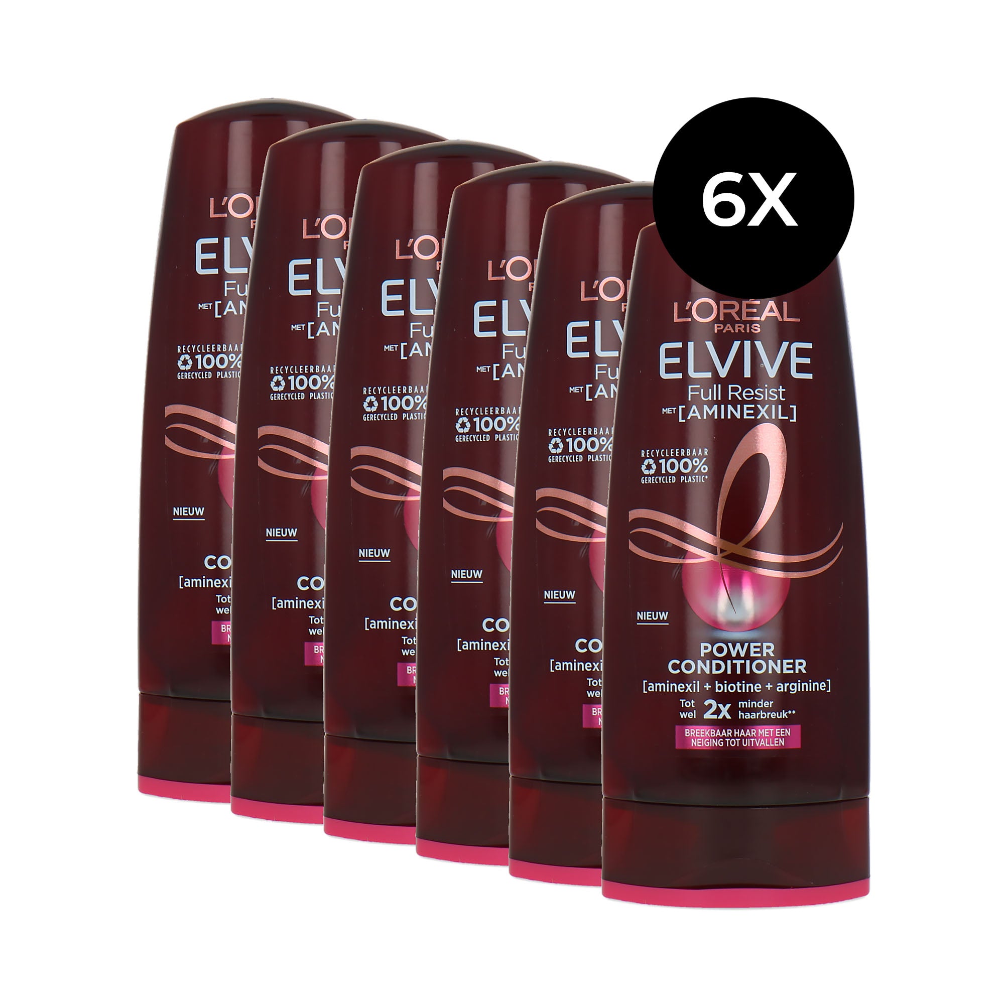 L'Oréal Elvive Full Resist Condtioner - 6 x 200 ml