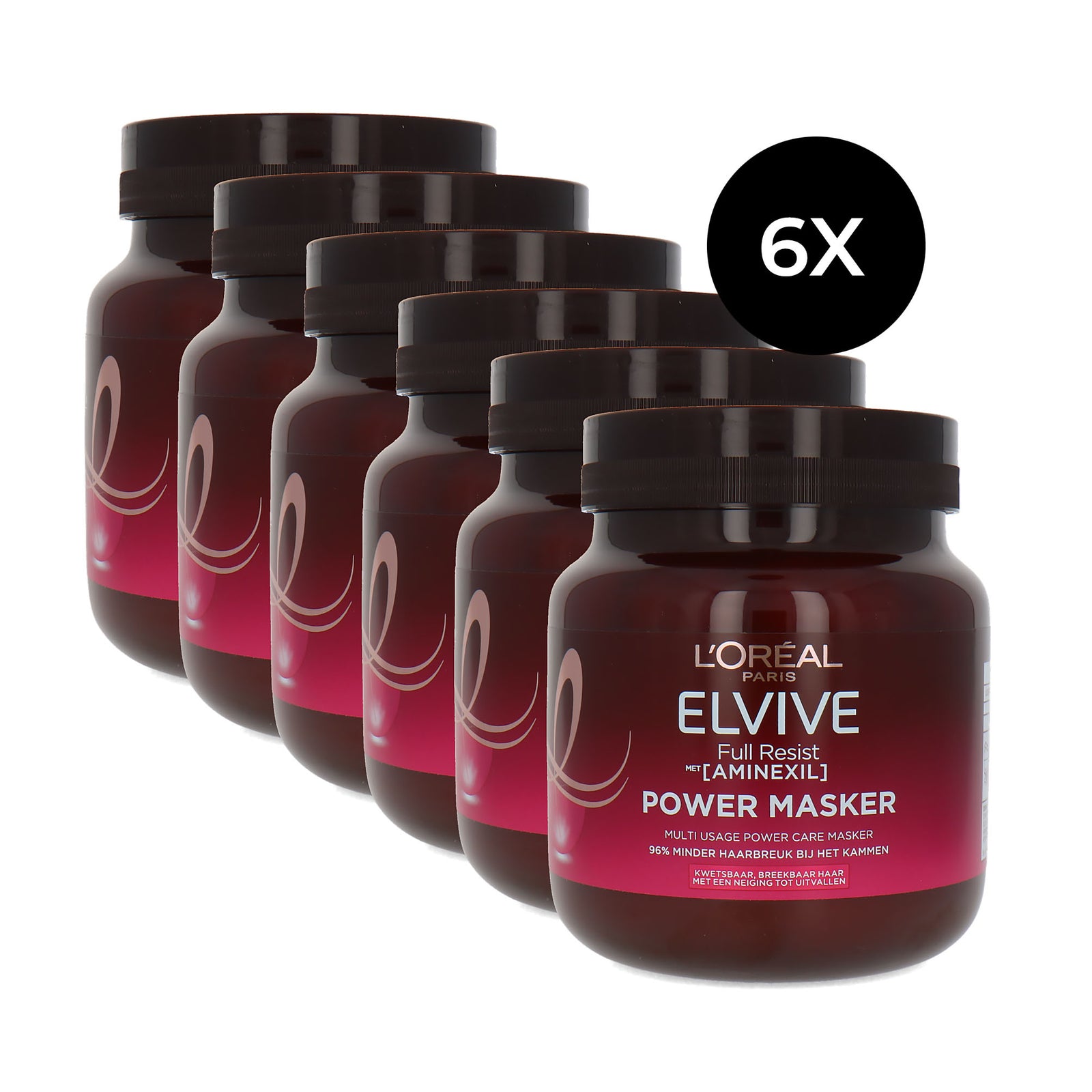 L'Oréal Elvive Full Resist Power Masker - 6 x 680 ml