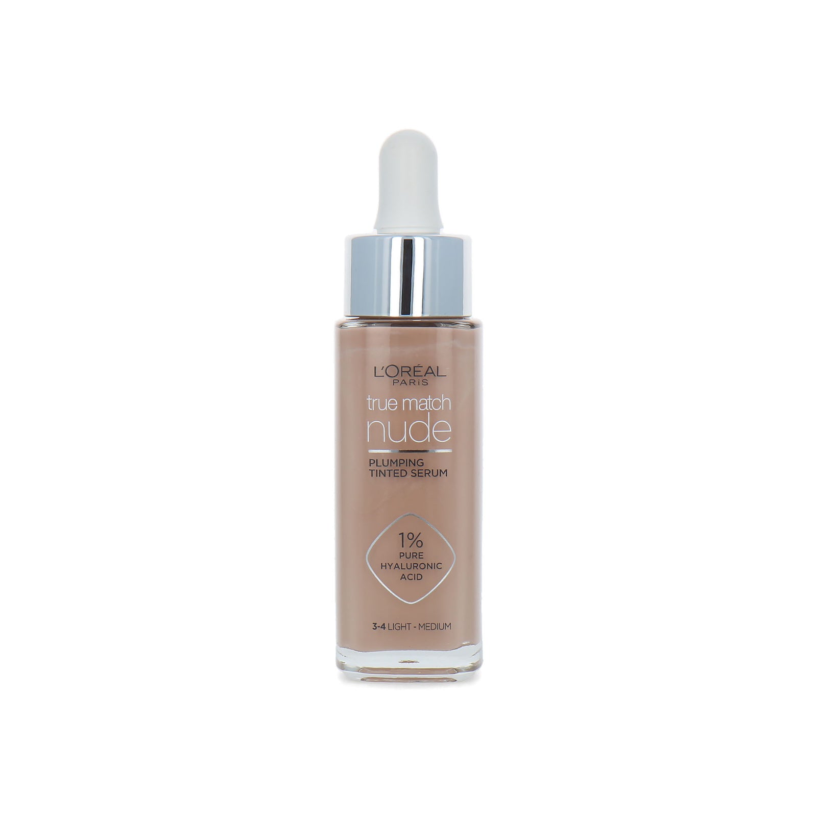 L'Oréal True Match Nude Tinted Serum Foundation - 3-4 Light-Medium