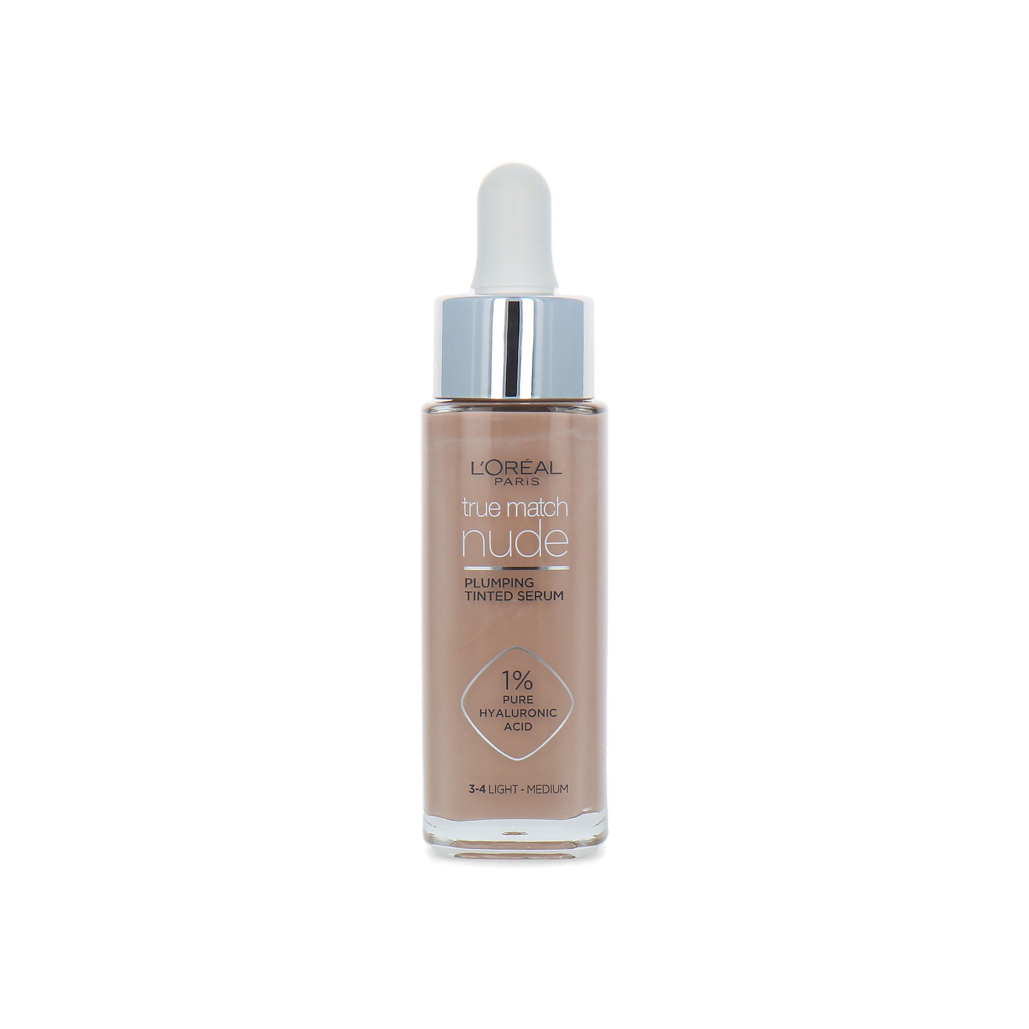 L'Oréal True Match Nude Tinted Serum Foundation - 3-4 Light-Medium