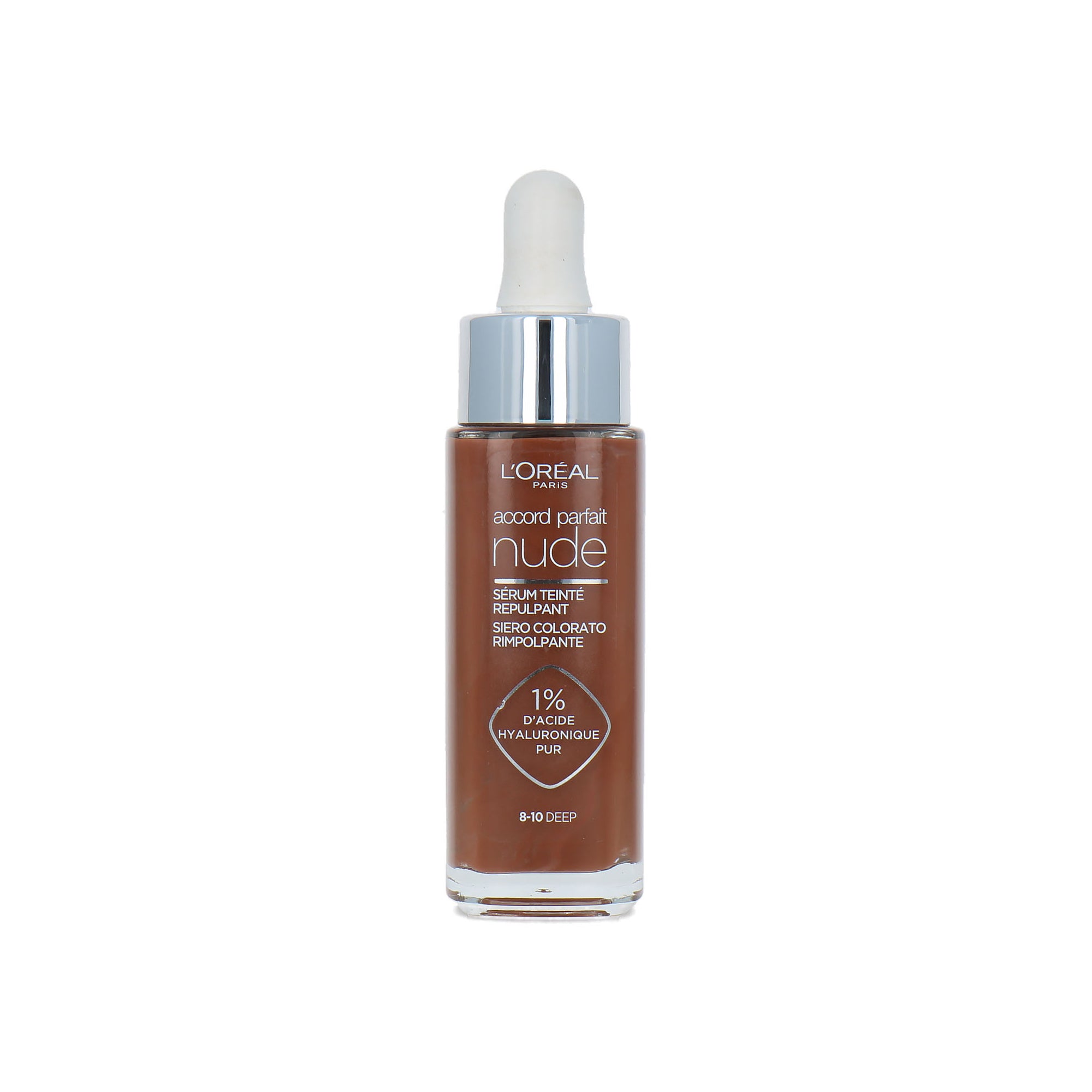 L'Oréal Accord Parfait Nude Tinted \Serum Foundation - 8-10 Deep