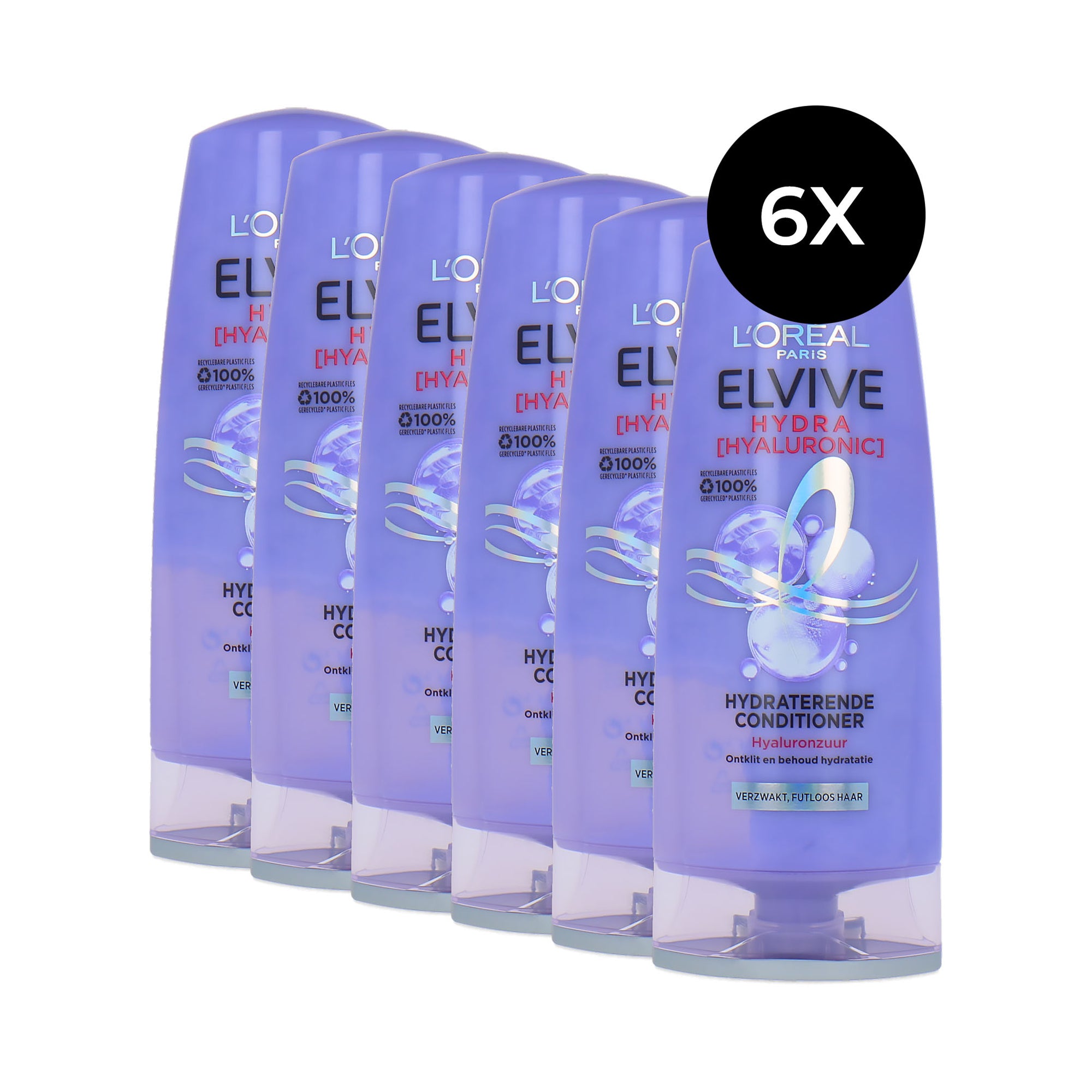 L'Oréal Elvive Hydra Hyaluronic Conditioner - 6 x 200 ml