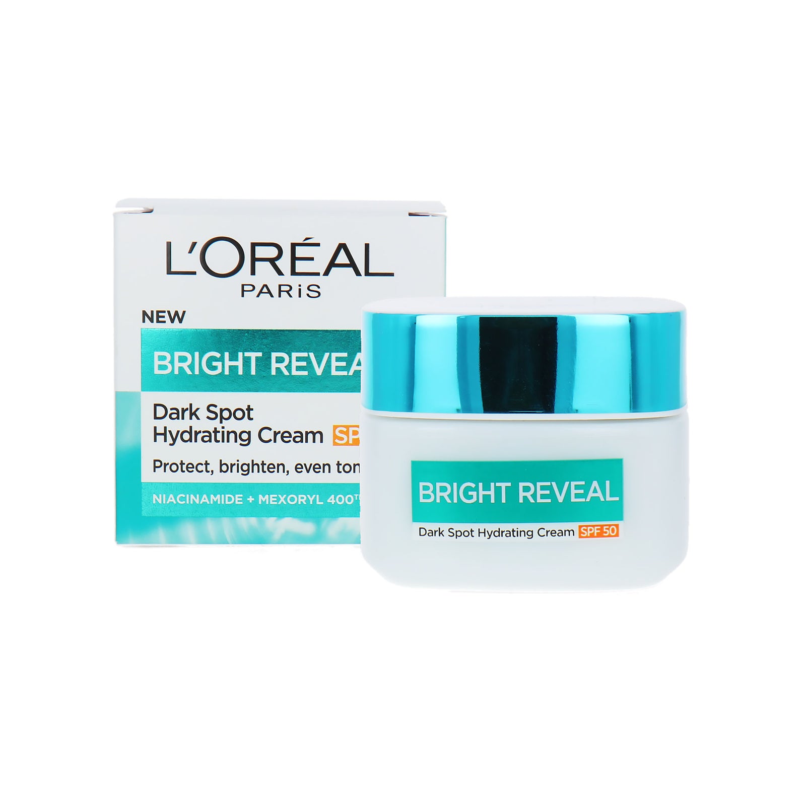 L'Oréal Bright Reveal Dark Spot Hydrating Cream SPF 50 - 50 ml