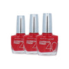 Maybelline Express Finish Nagellak - 505 Cherry (Set van 3)