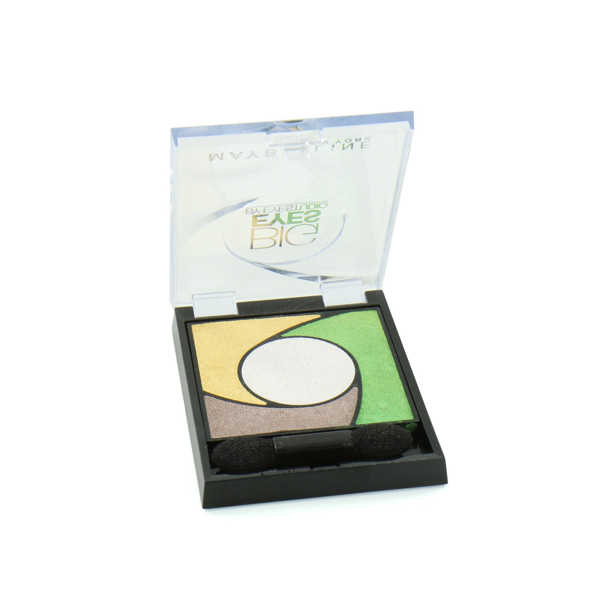 Maybelline Eye Studio Big Eyes Quad Oogschaduw - 02 Luminous Grass