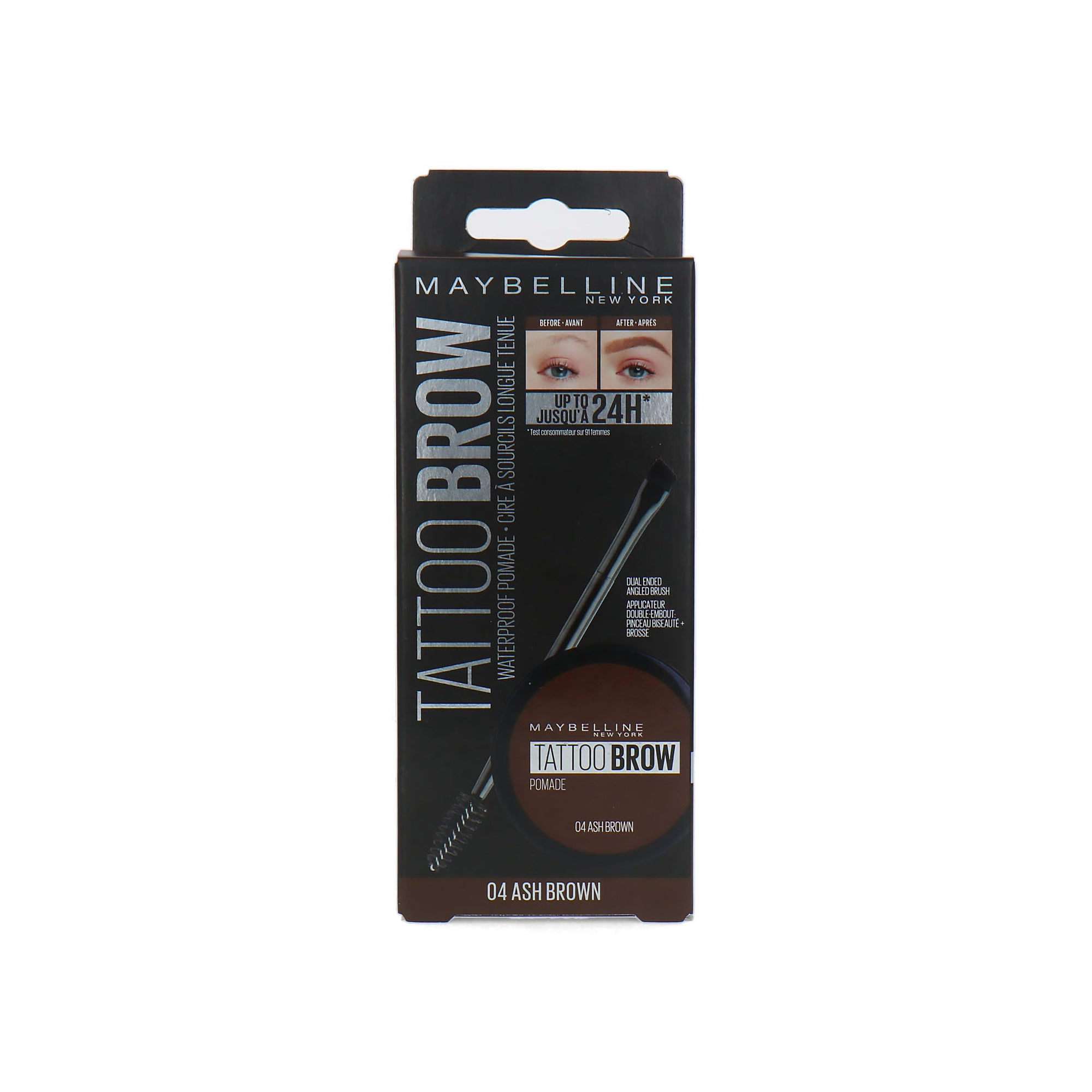 Maybelline Tattoo Brow Lasting Color Pomade - 04 Ash Brown