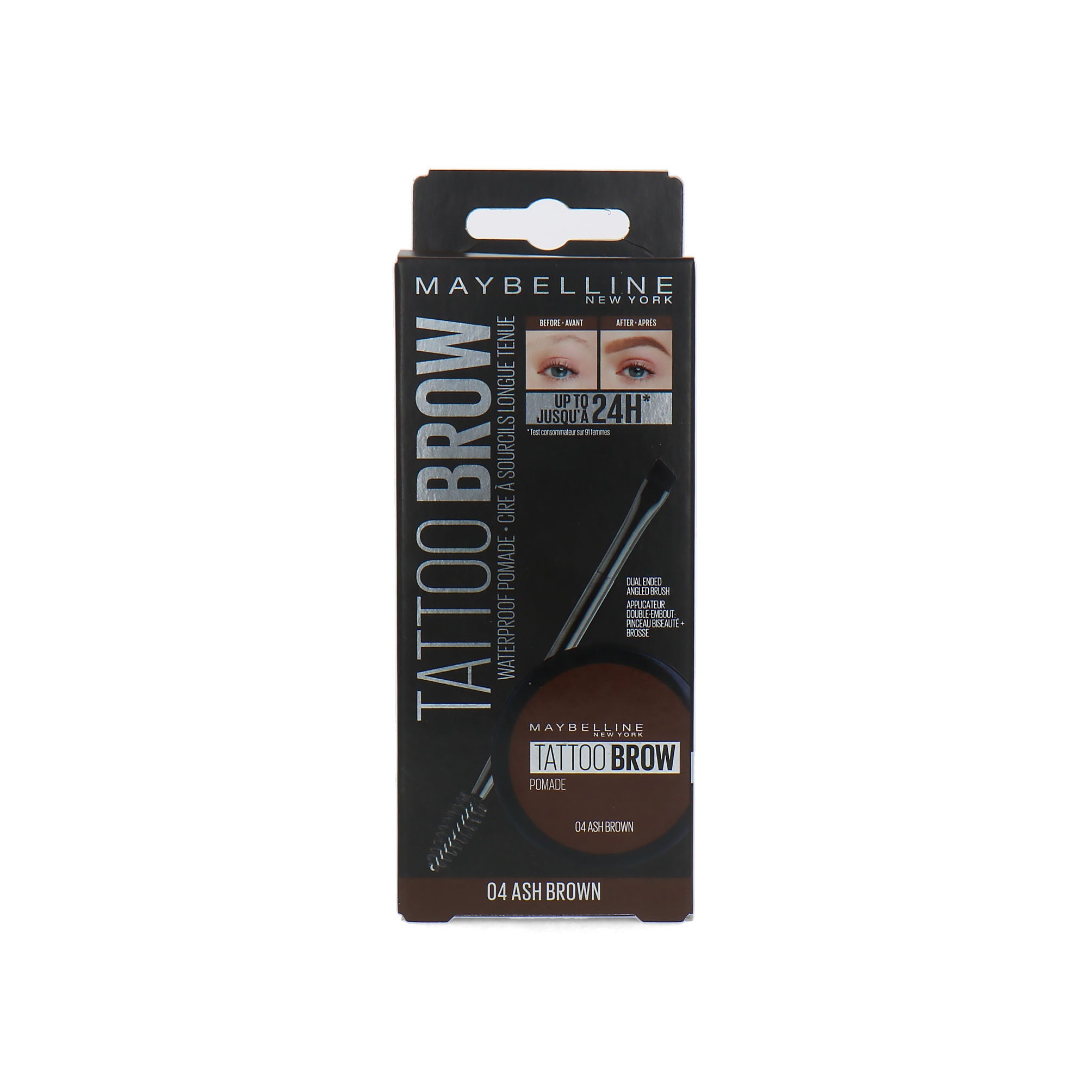 Maybelline Tattoo Brow Lasting Color Pomade - 04 Ash Brown