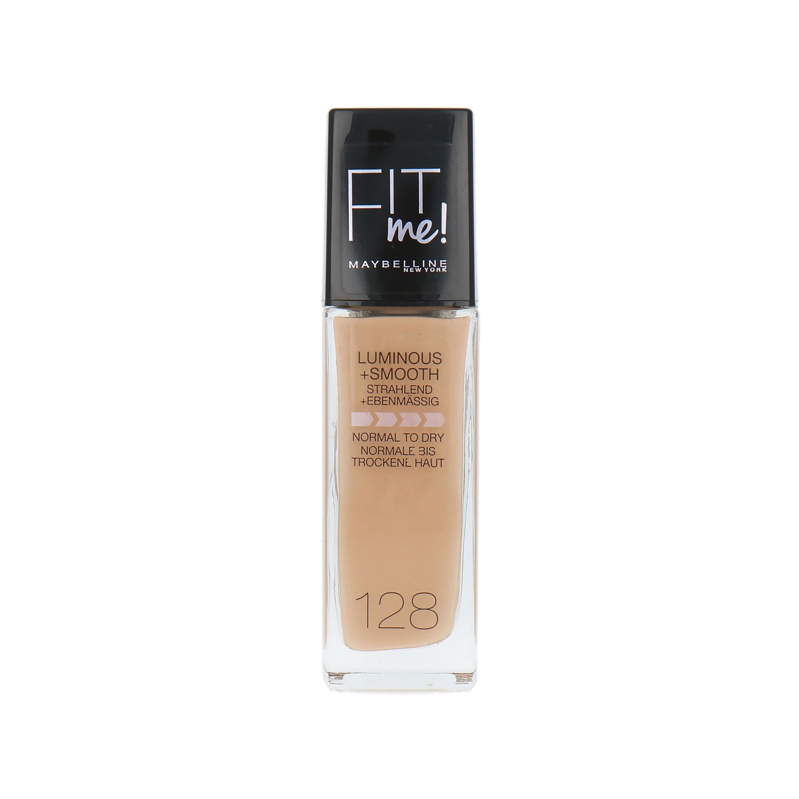 Maybelline Fit Me Luminous + Smooth Foundation - 128 Warm Nude (30 ml)
