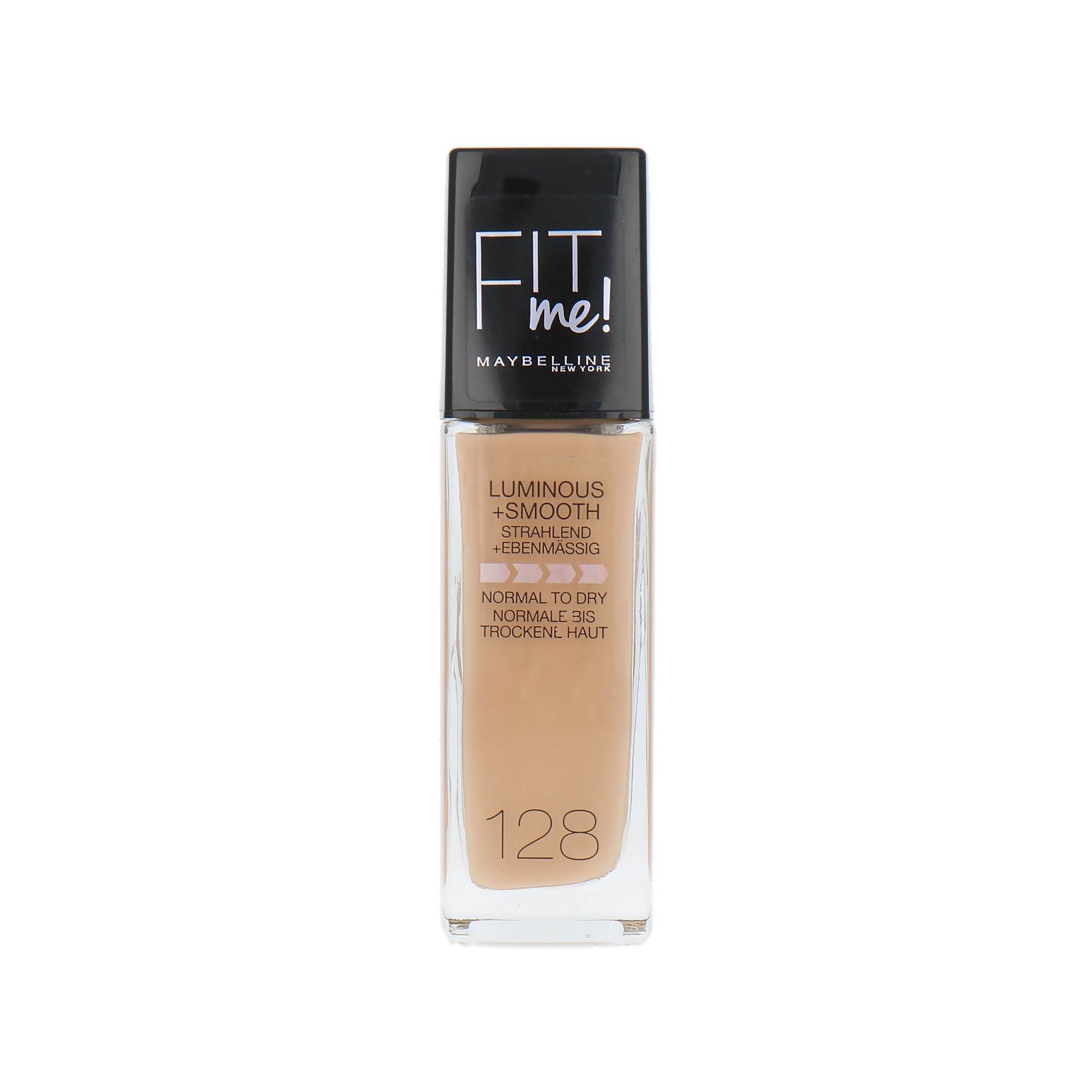 Maybelline Fit Me Luminous + Smooth Foundation - 128 Warm Nude (30 ml)