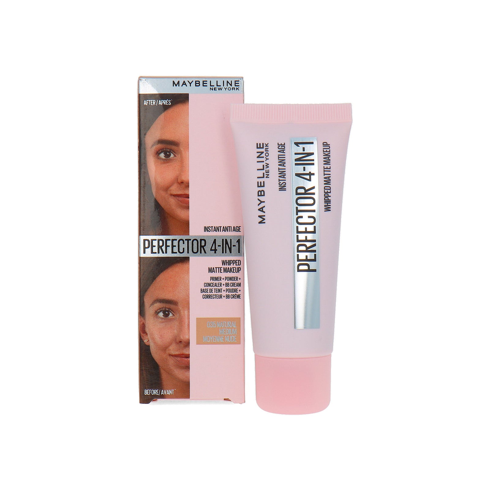 Maybelline Instant Anti-Age Perfector 4-in-1 Whipped Matte Make-up - 035 Natural Medium