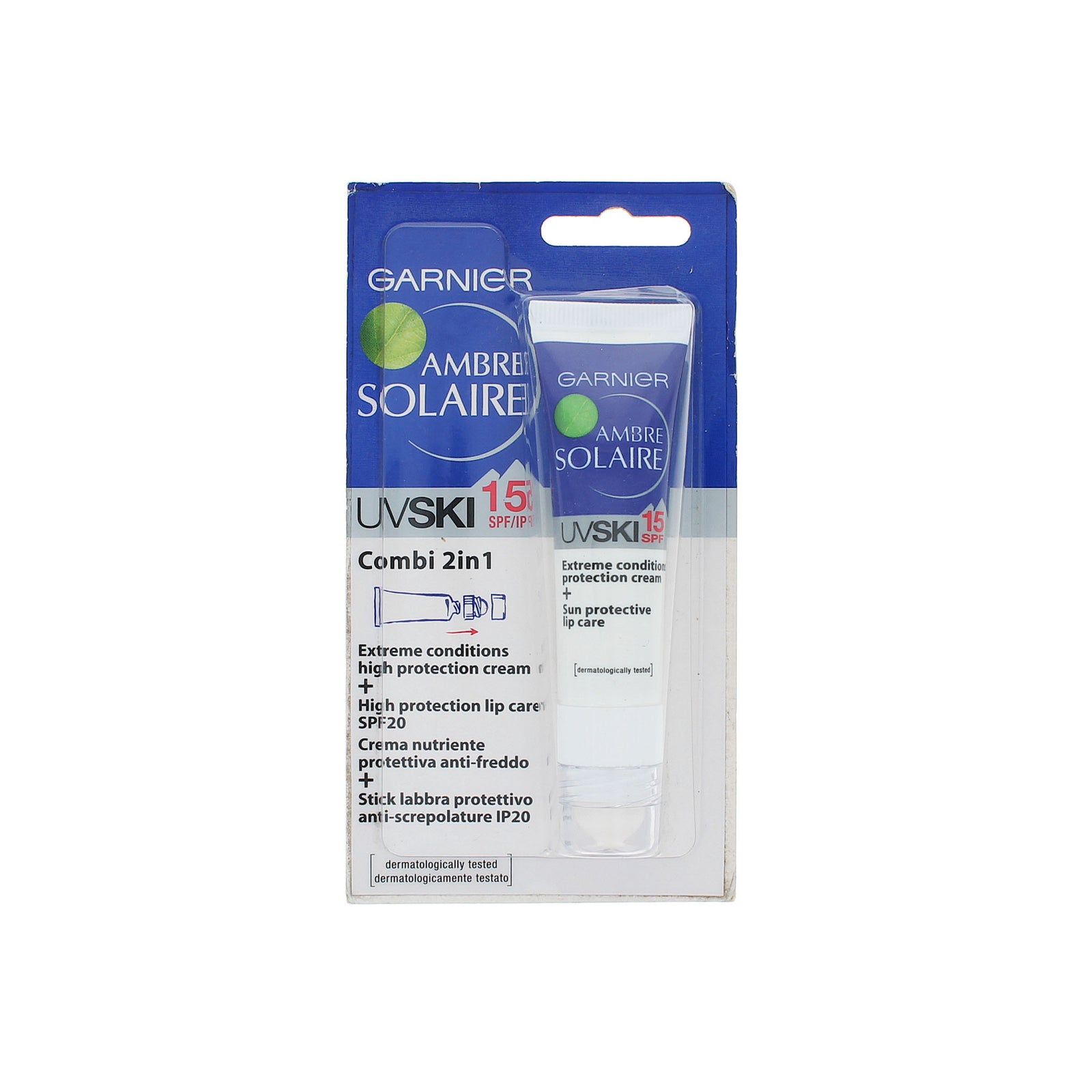 Garnier Ambre Solaire UV Ski Combi 2in1 Protection Cream SPF 15