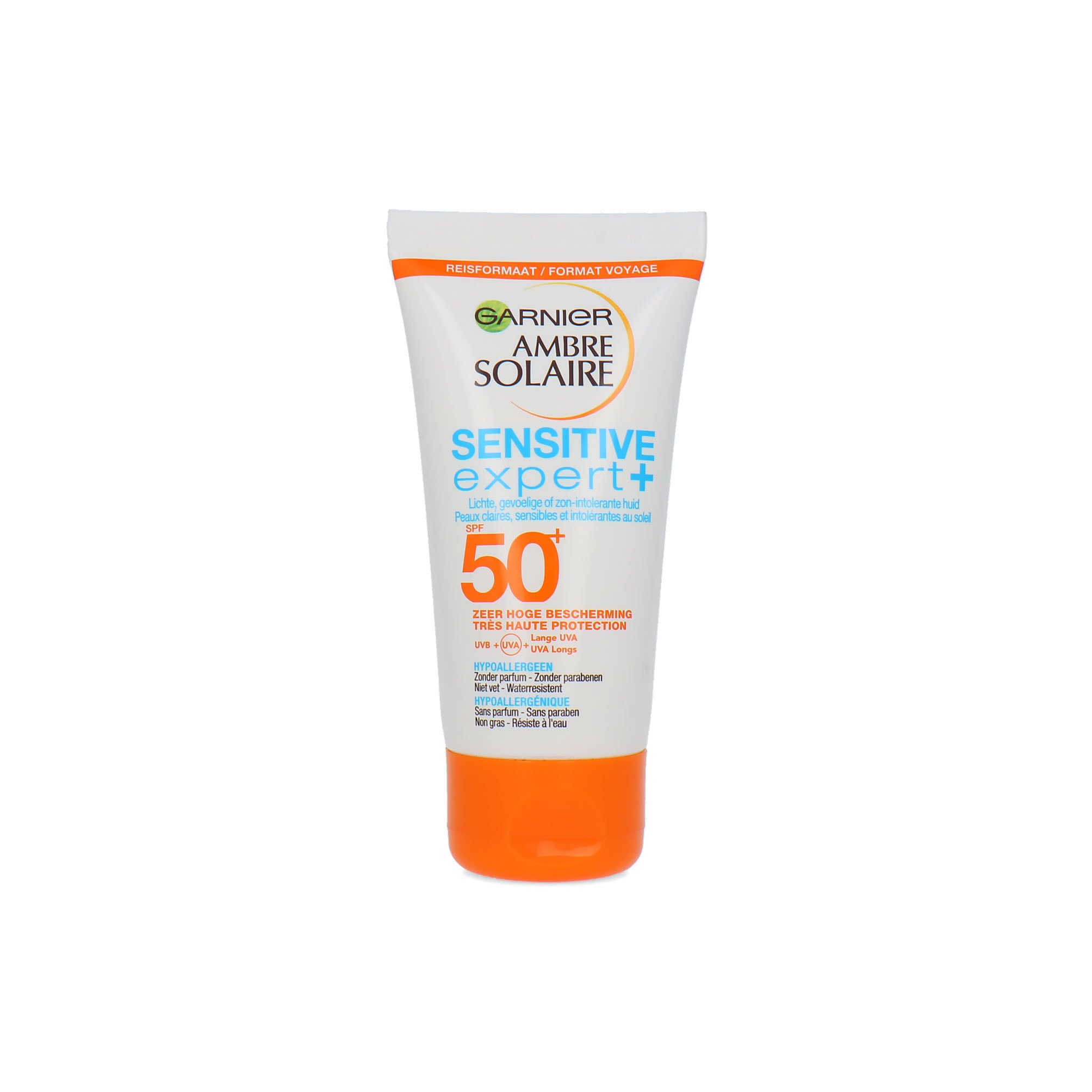 Garnier Ambre Solaire Sensitive Expert SPF 50+ Zonnebrandcrème - 50 ml