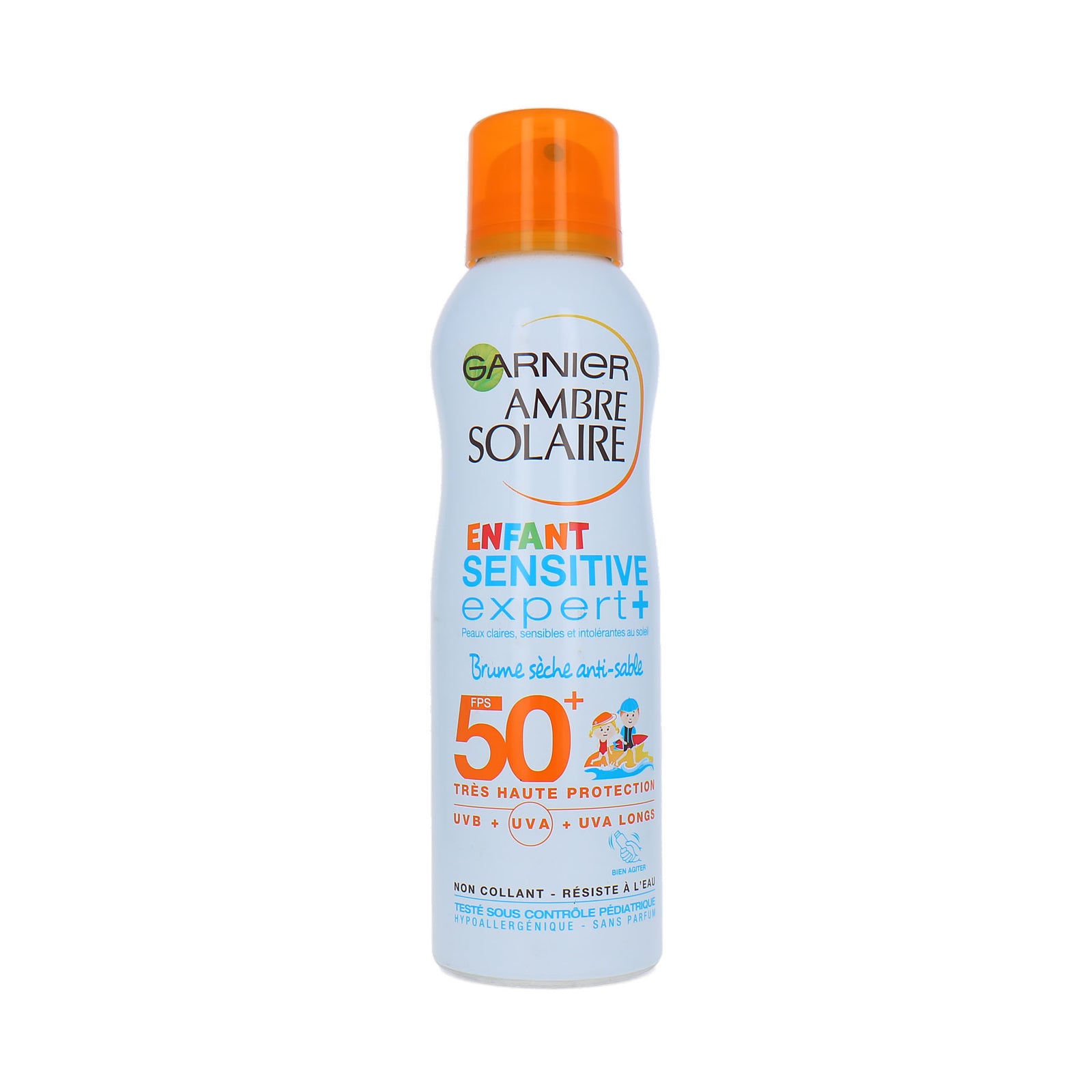 Garnier Ambre Solaire Kids Sensitive Expert + SPF 50+ Zonnebrand Spray - 200 ml