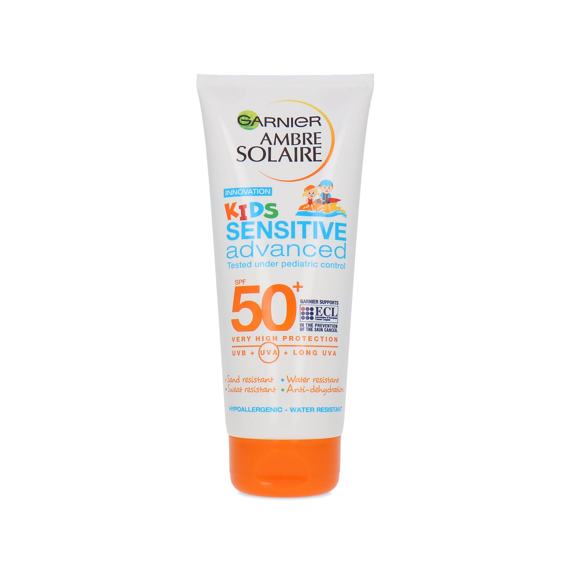 Garnier Ambre Solaire Kids Sensitive Advanced 50+ Zonnebrandcrème - 200 ml