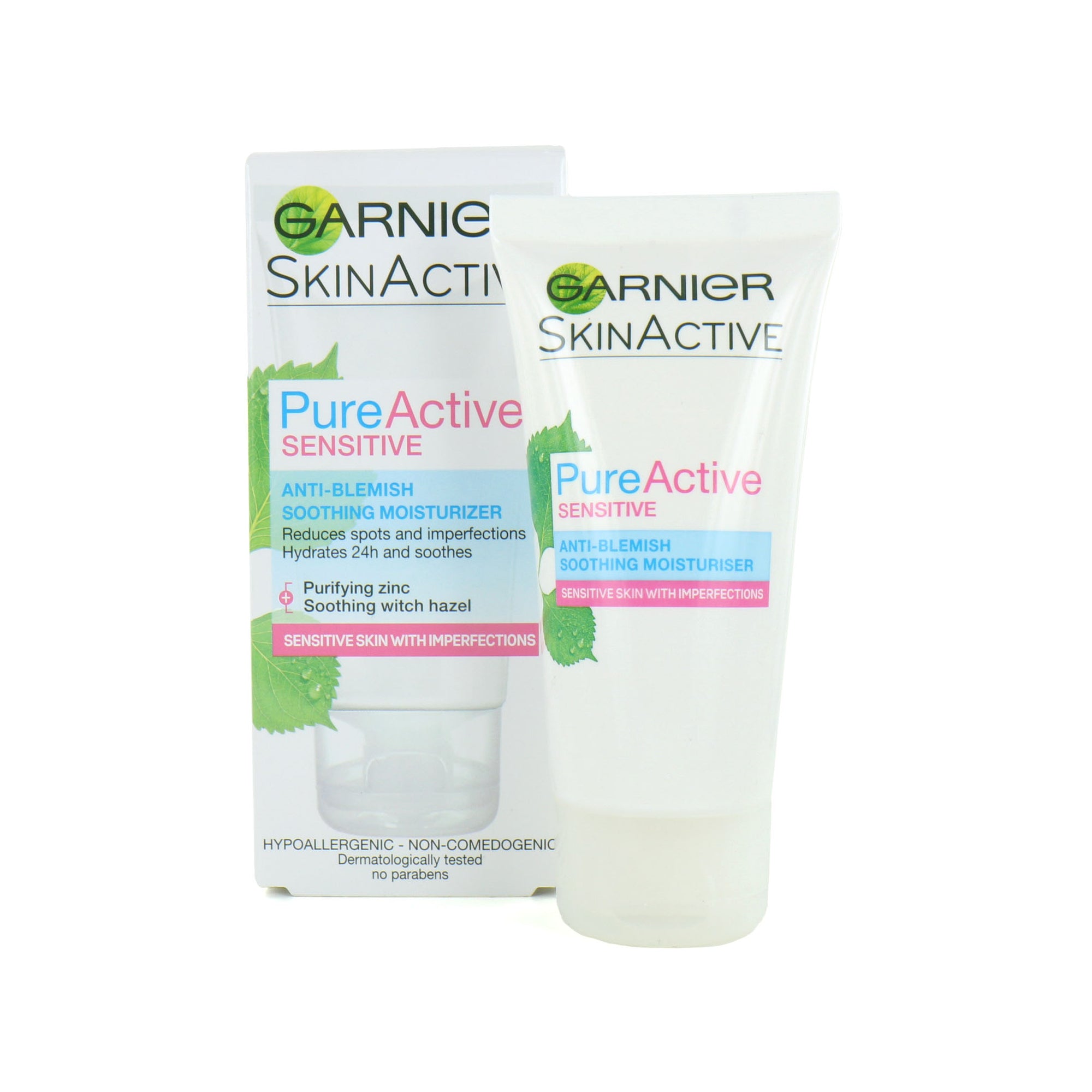 Garnier Pure Active Sensitive Anti-Blemish Dagcrème - 50 ml (Deense verpakking)