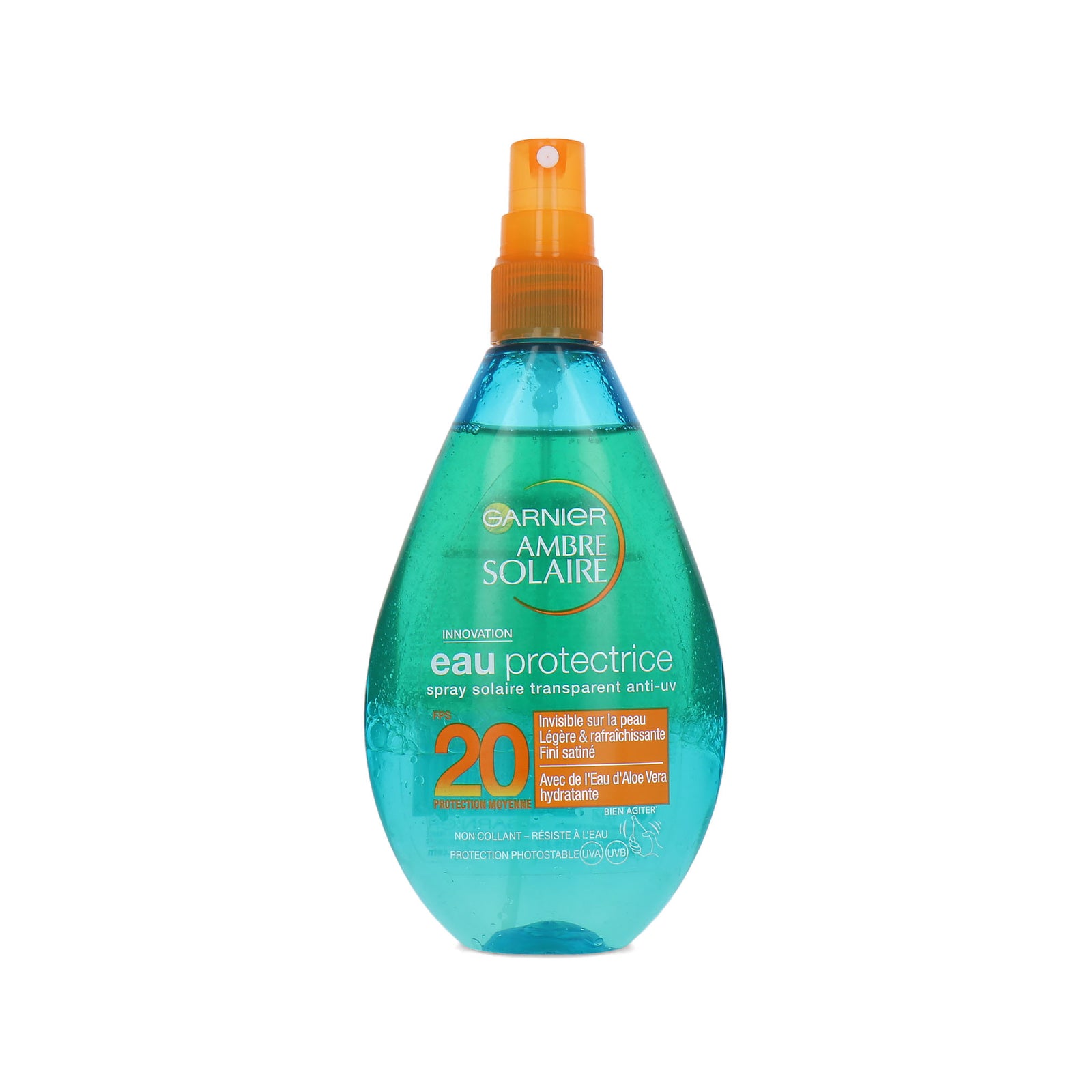 Garnier Ambre Solaire UV Water SPF 20 Zonnebrand Spray - 150 ml