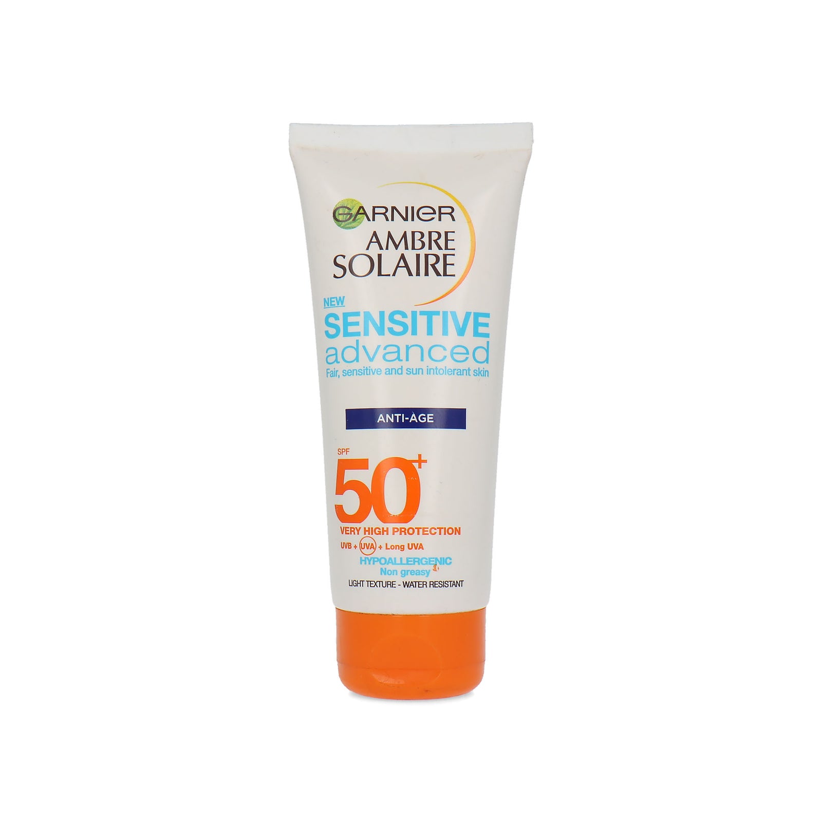 Garnier Ambre Solaire Sensitive Advanced Anti-Age SPF50+ Zonnebrandcrème - 100 ml