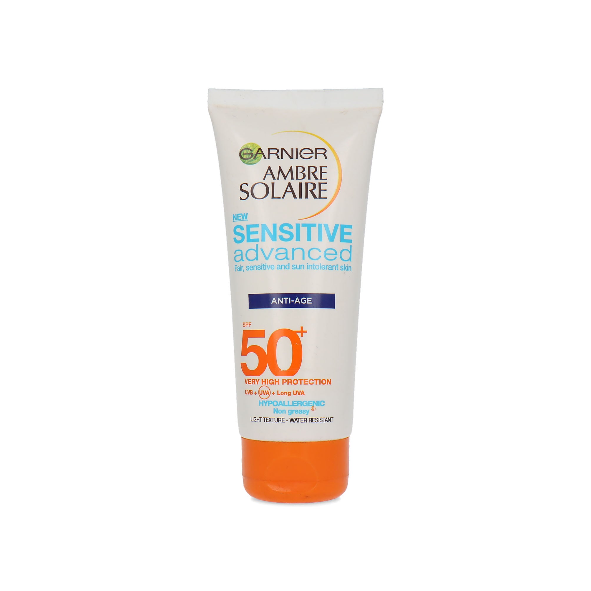 Garnier Ambre Solaire Sensitive Advanced Anti-Age SPF50+ Zonnebrandcrème - 100 ml