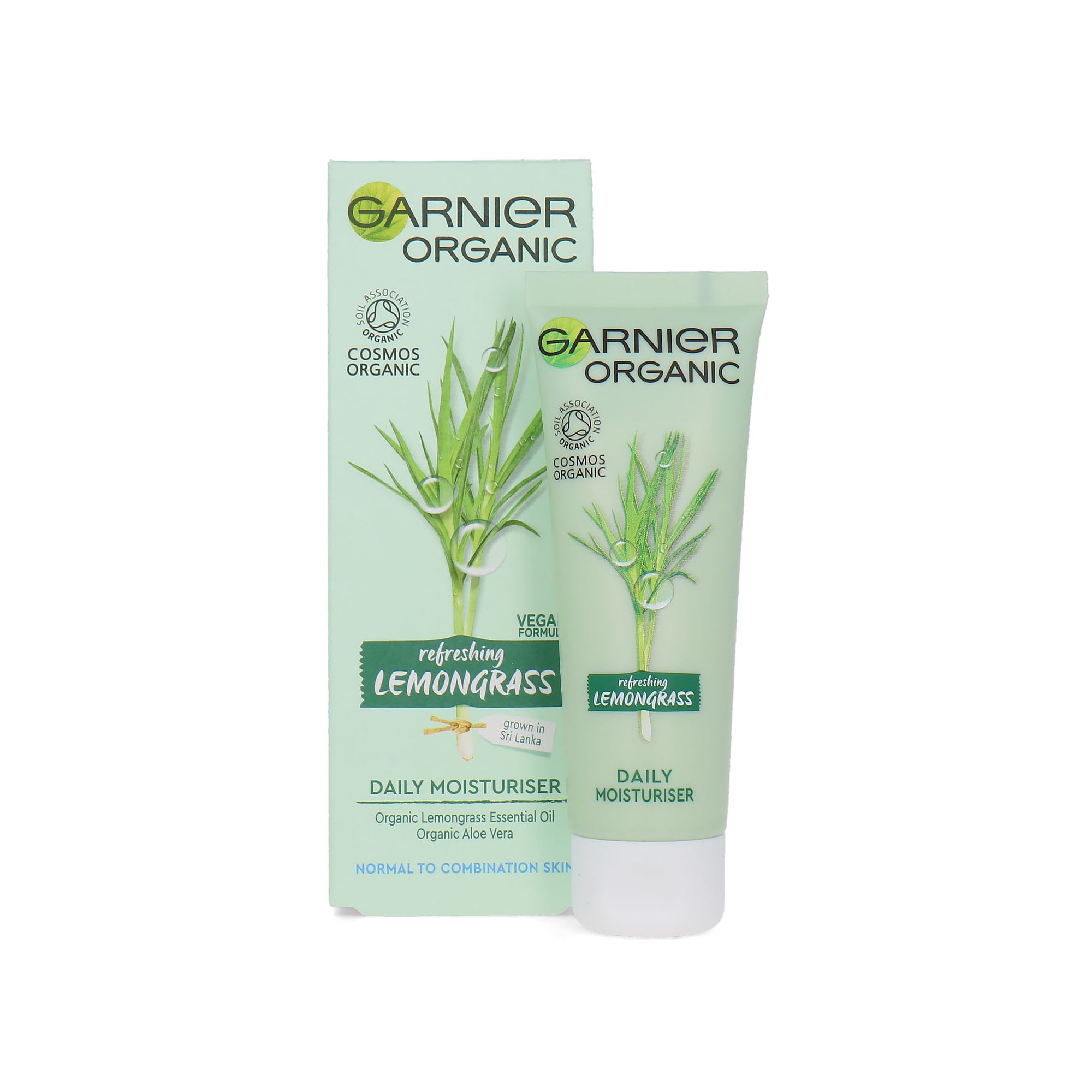 Garnier Organic Refreshing Lemongrass Dagcrème - 50 ml (Voor normale tot Gecombineerde Huid)