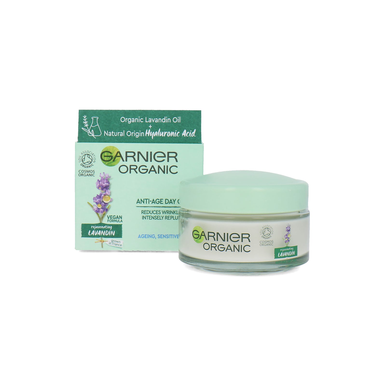 Garnier Organic Anti-Age Dagcrème - Rejuvenating Lavandin