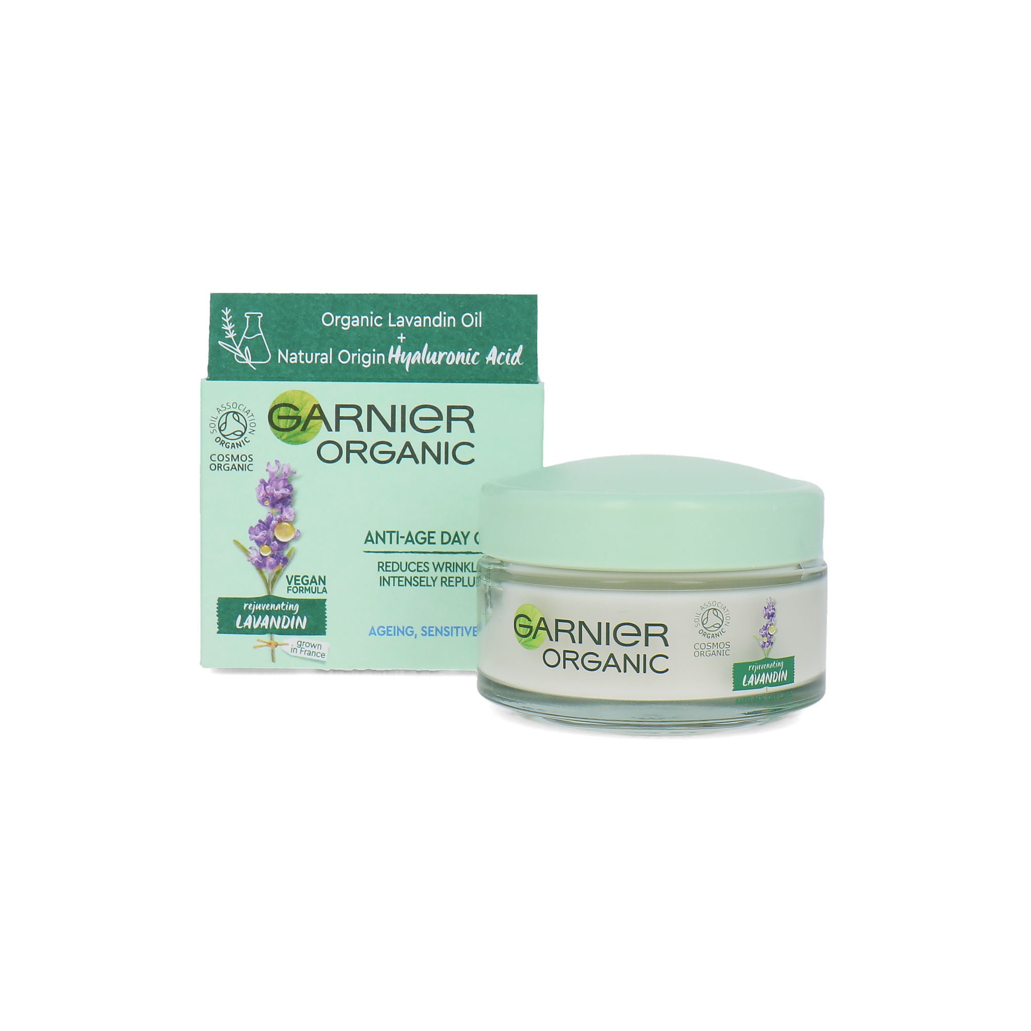 Garnier Organic Anti-Age Dagcrème - Rejuvenating Lavandin