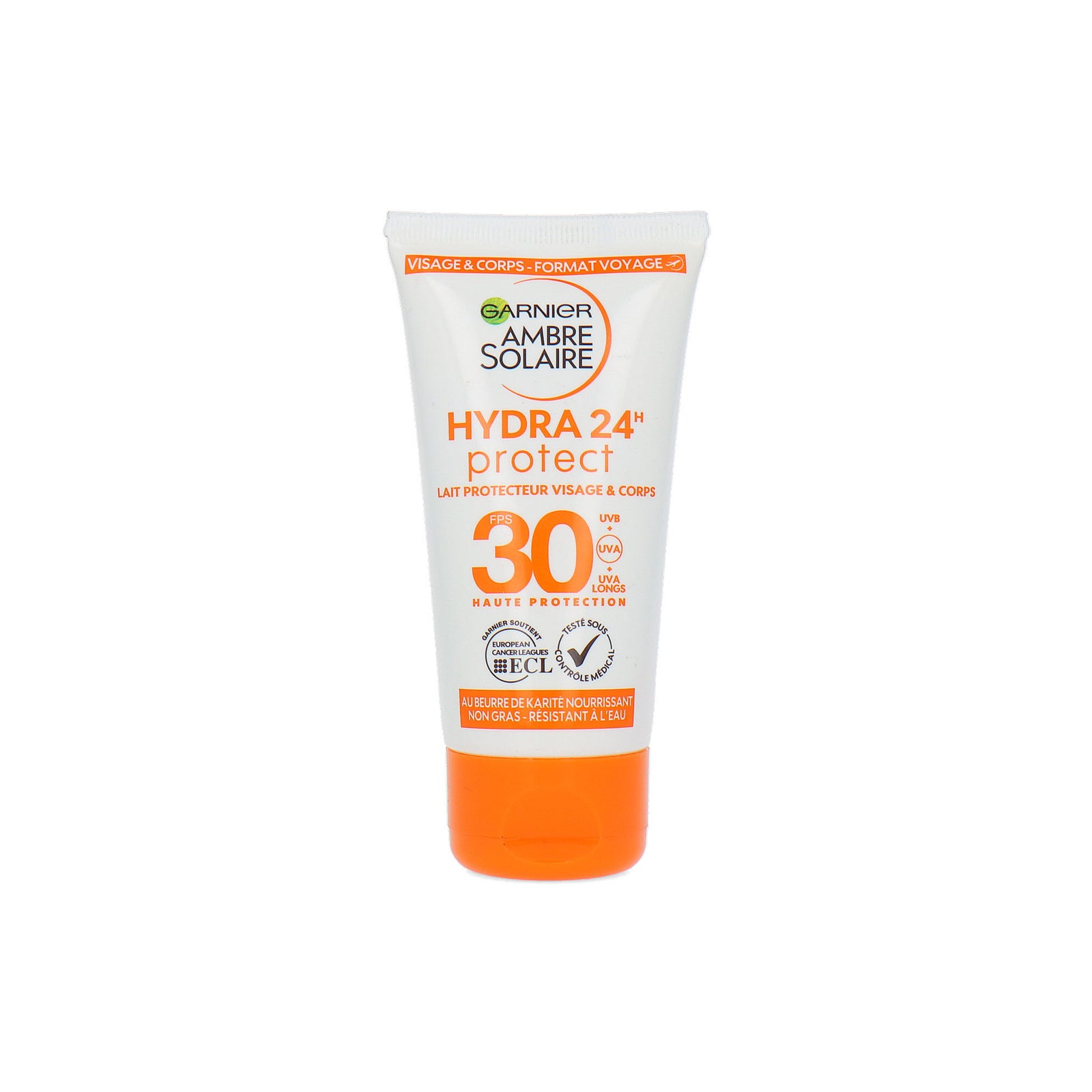 Garnier Ambre Solaire Hydra 24H Protect SPF 30 Zonnebrandcrème - 50 ml