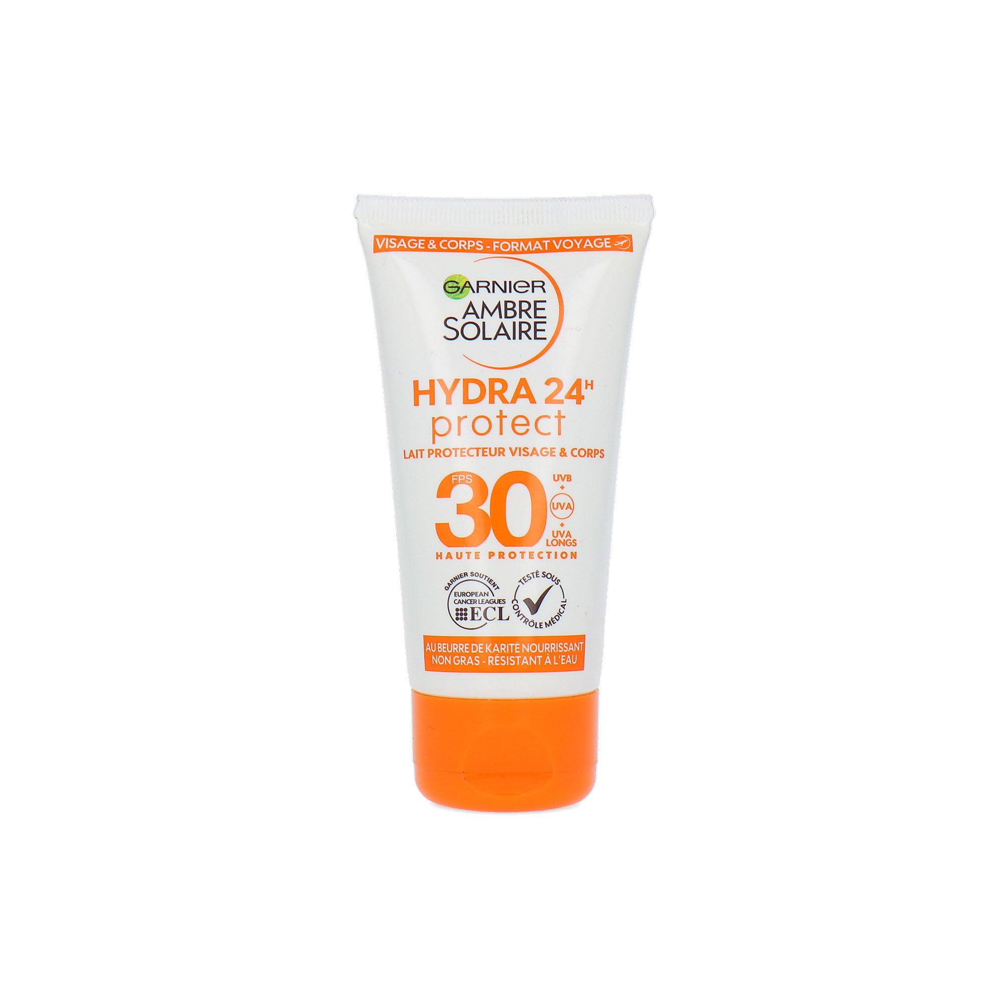 Garnier Ambre Solaire Hydra 24H Protect SPF 30 Sonnencreme - 50 ml
